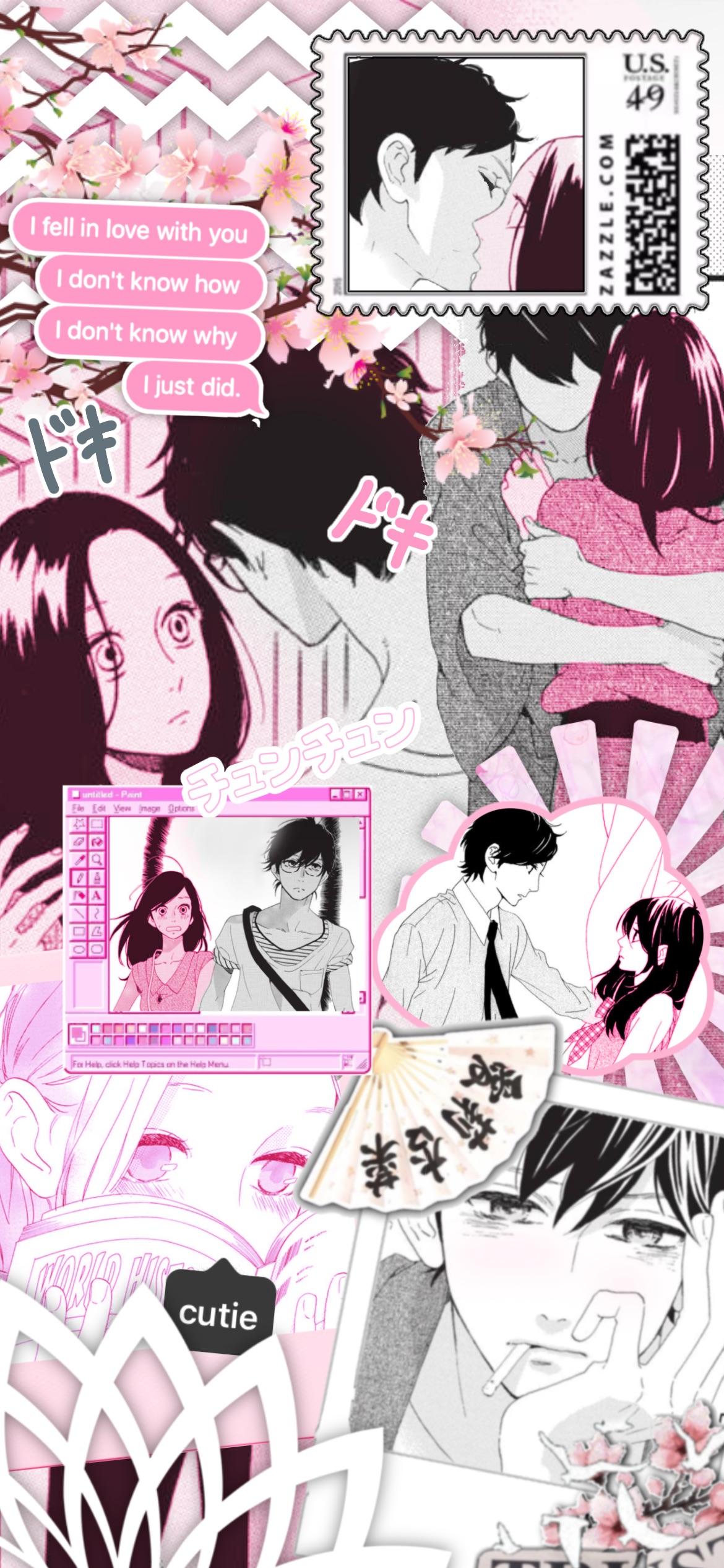 shoujo phone wallpaper I made kimi ni