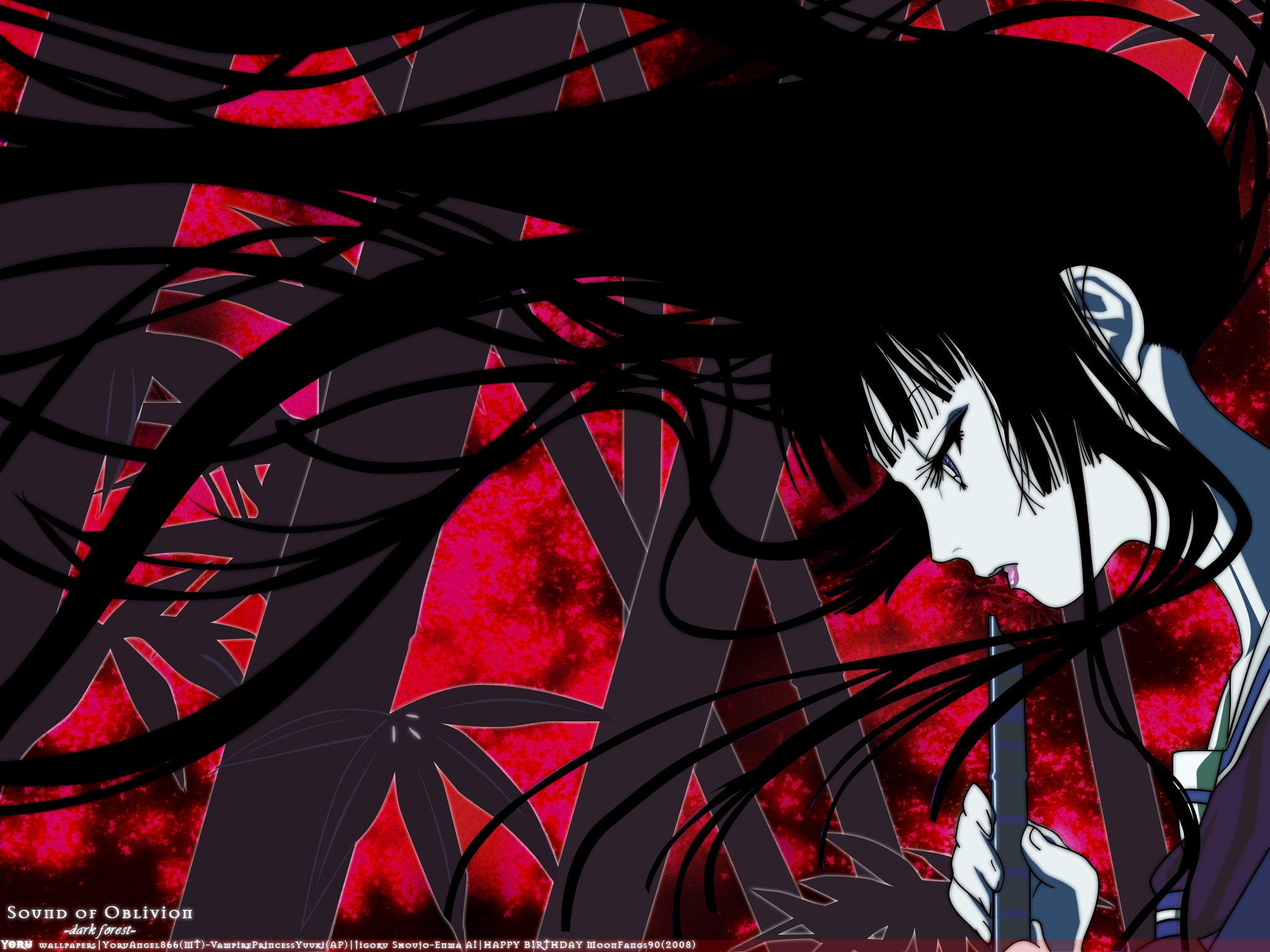 Anime Jigoku Shōjo HD Wallpaper