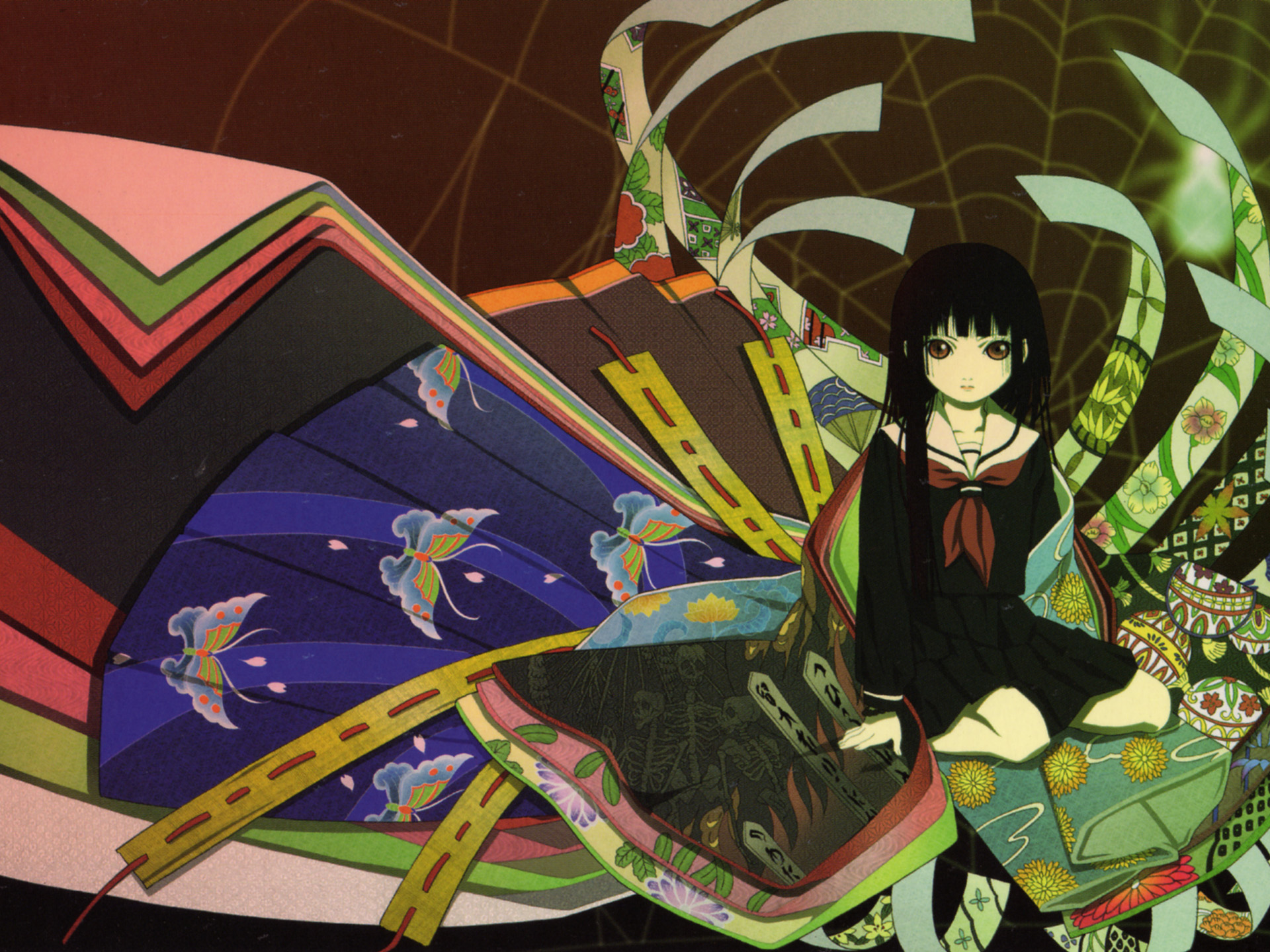 Download Anime Jigoku Shōjo HD Wallpaper