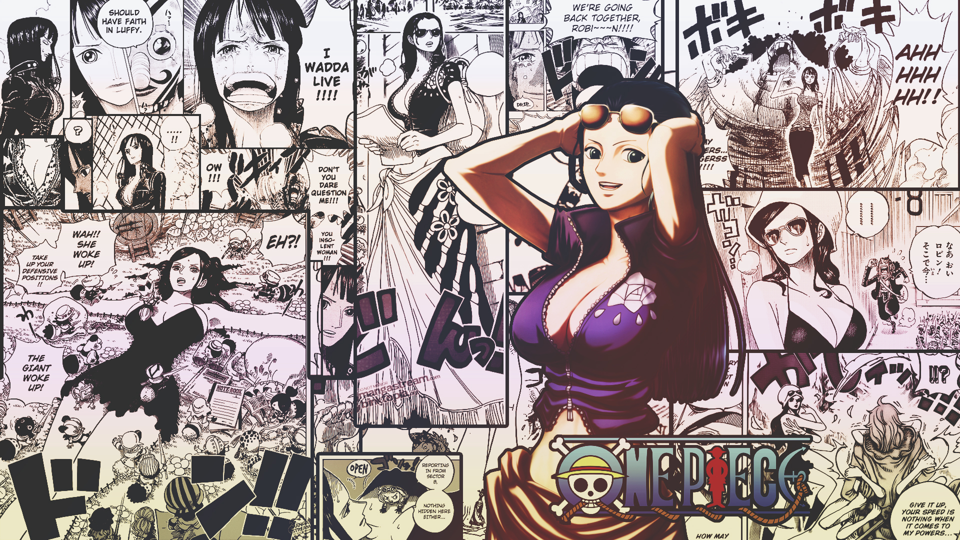 Nico Robin One Piece HD Wallpaper