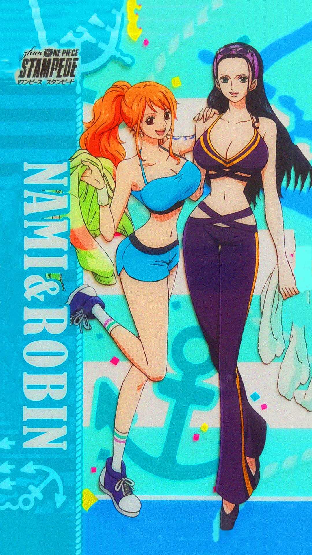 Nami And Nico Robin Wallpaper