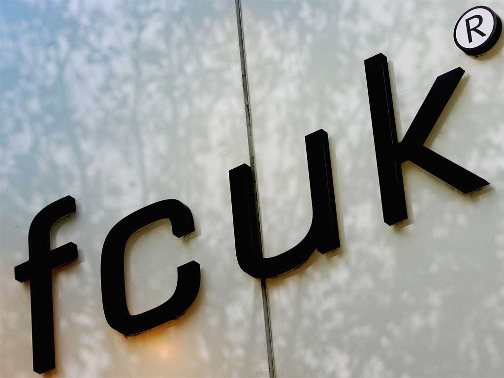 FCUK: The logo that became a no no