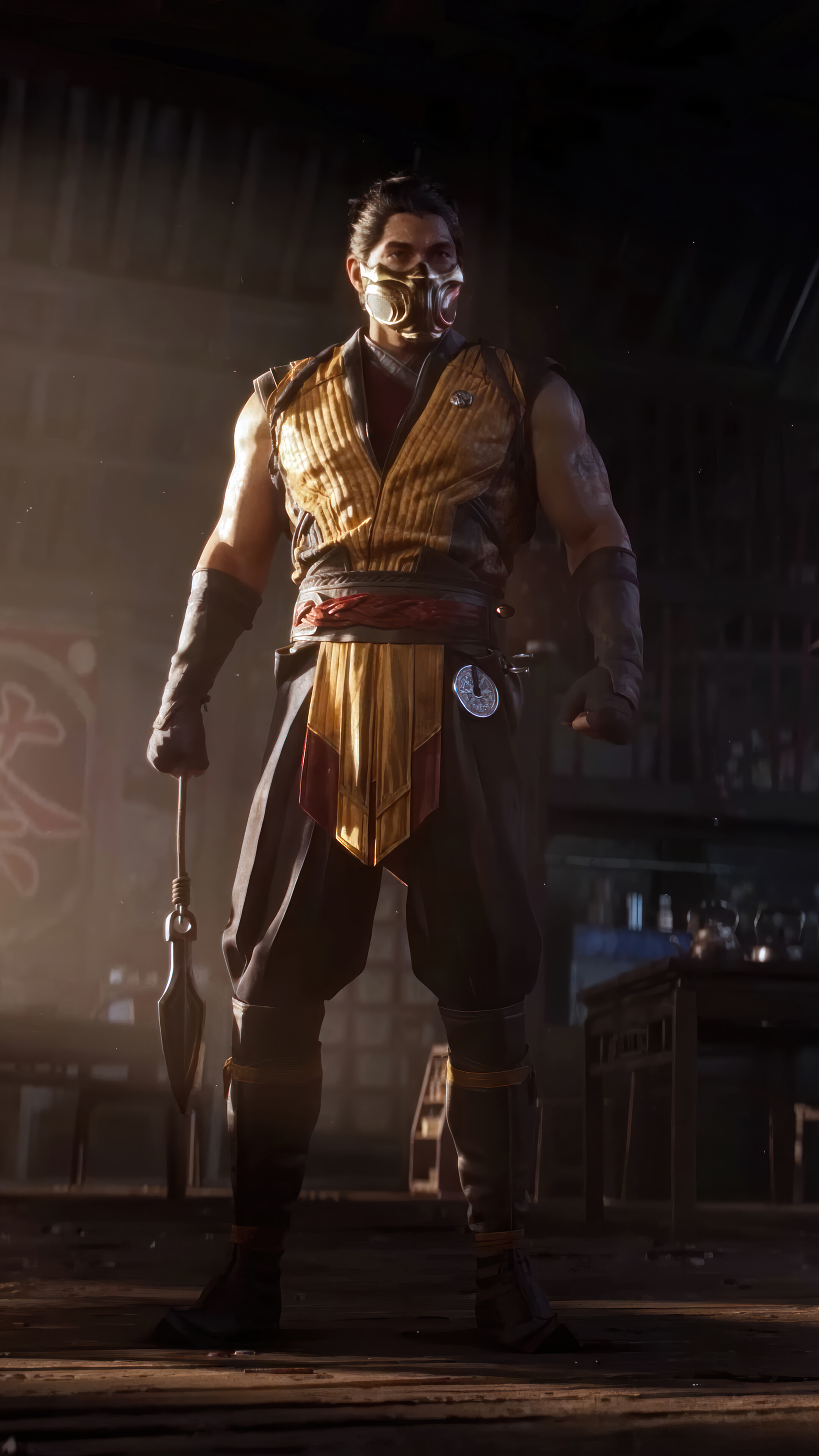 Scorpion Mortal Kombat 1 4K Wallpaper