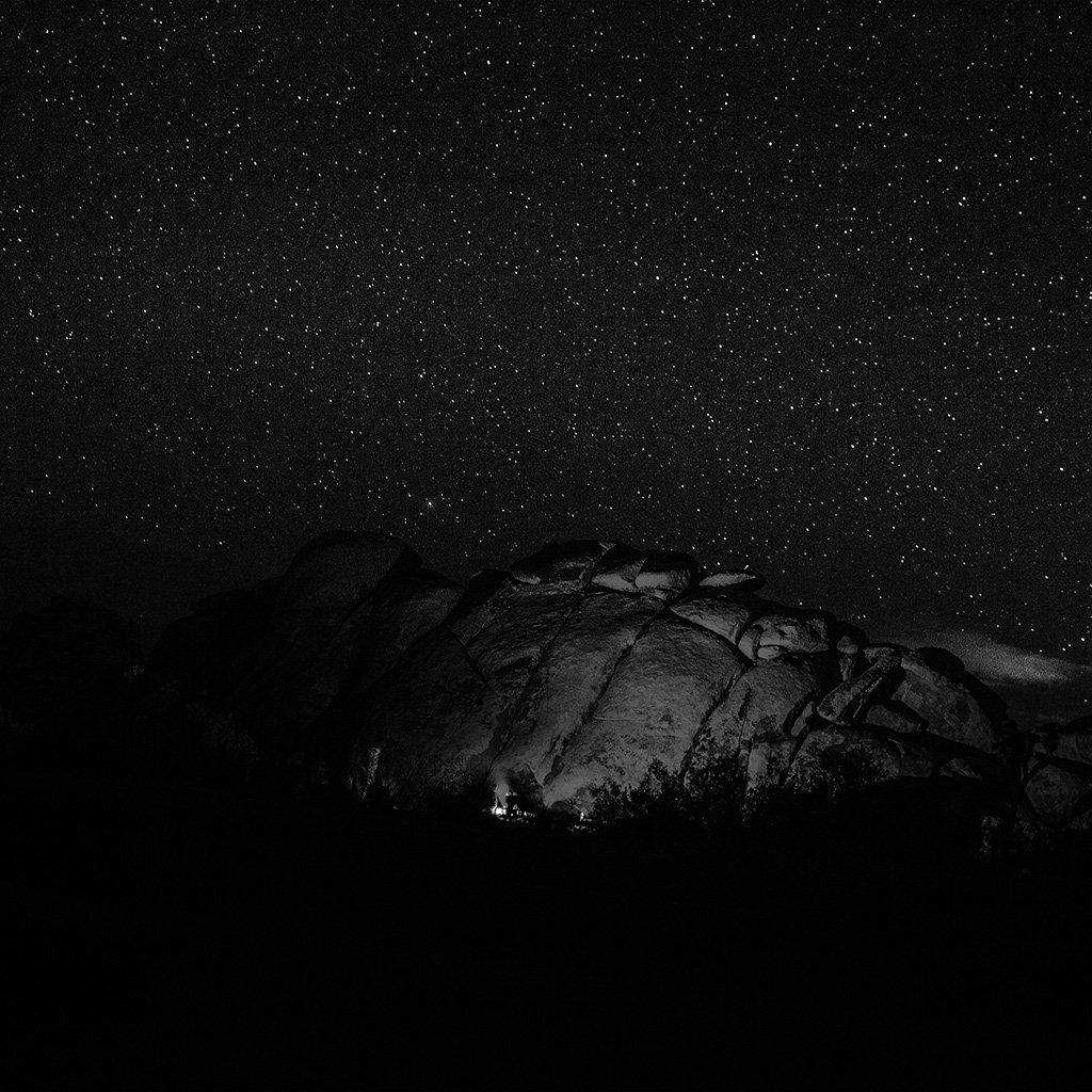 Mystery Rock Night Sky Star Nature