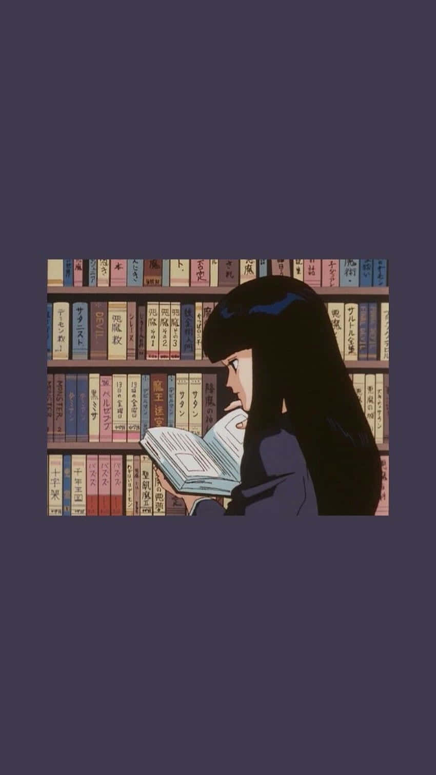 Download 90s Anime Aesthetic Reading