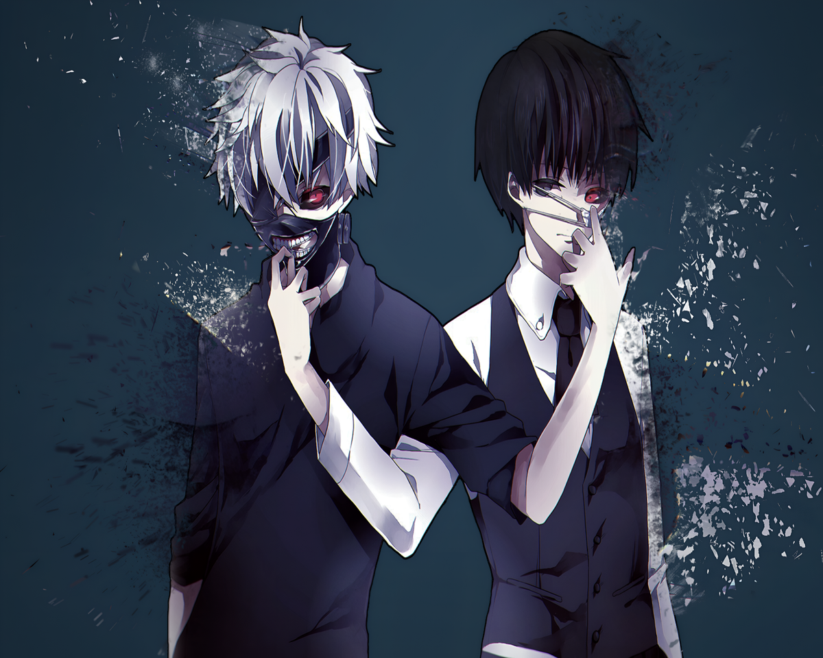 Ken Kaneki Ghoul Touka 8 x 10 Picture