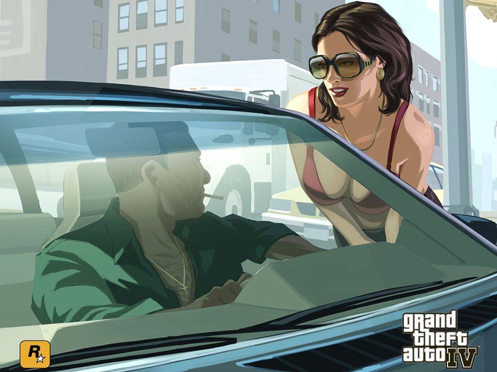 Grand Theft Auto IV Wallpaper Number 2 (1024 x 768 Pixels)