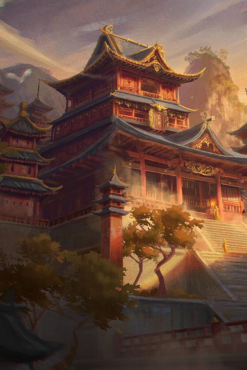 Download wallpaper 800x1200 building