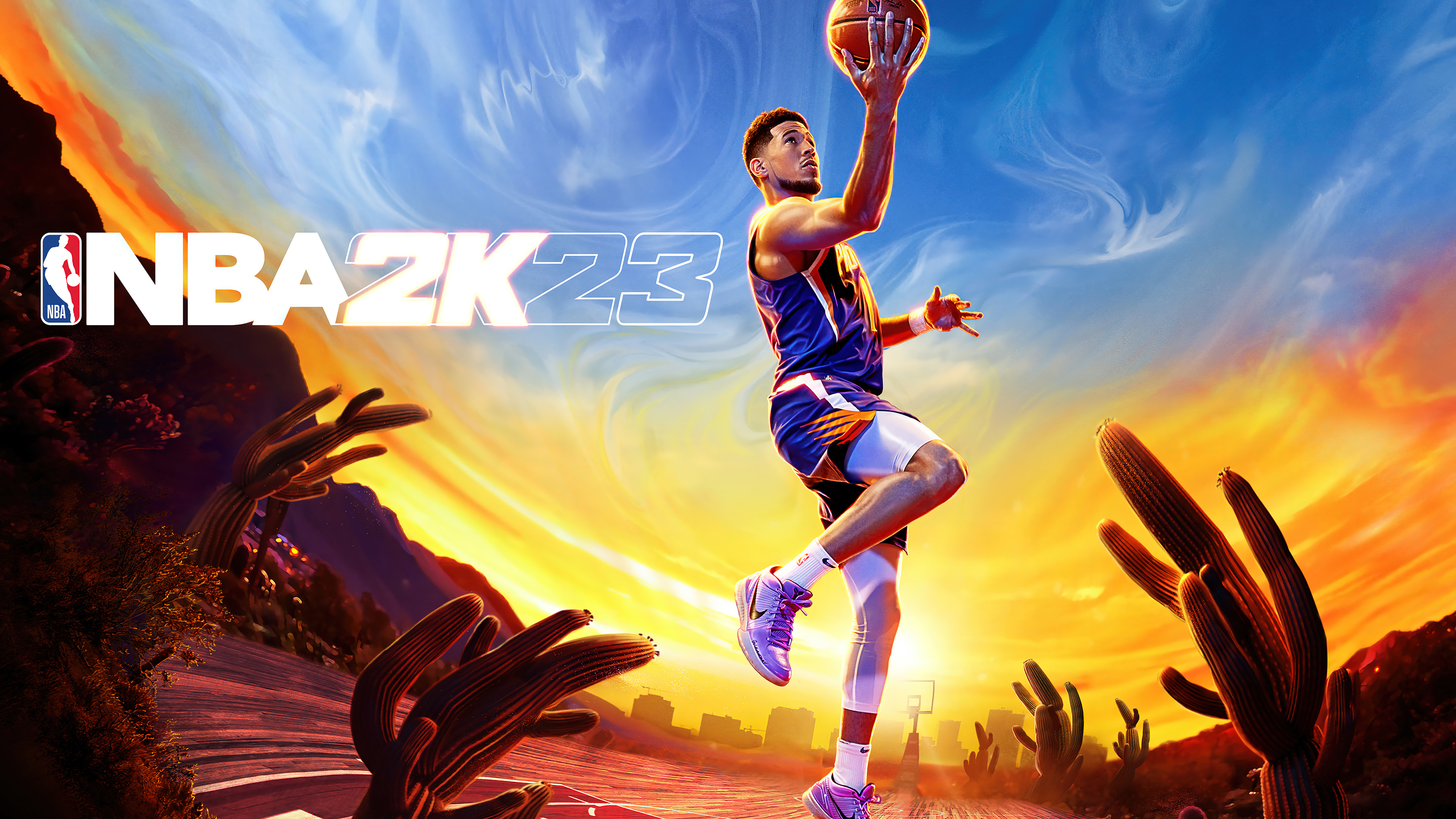 NBA 2K23 Devin Booker Wallpaper 4K HD