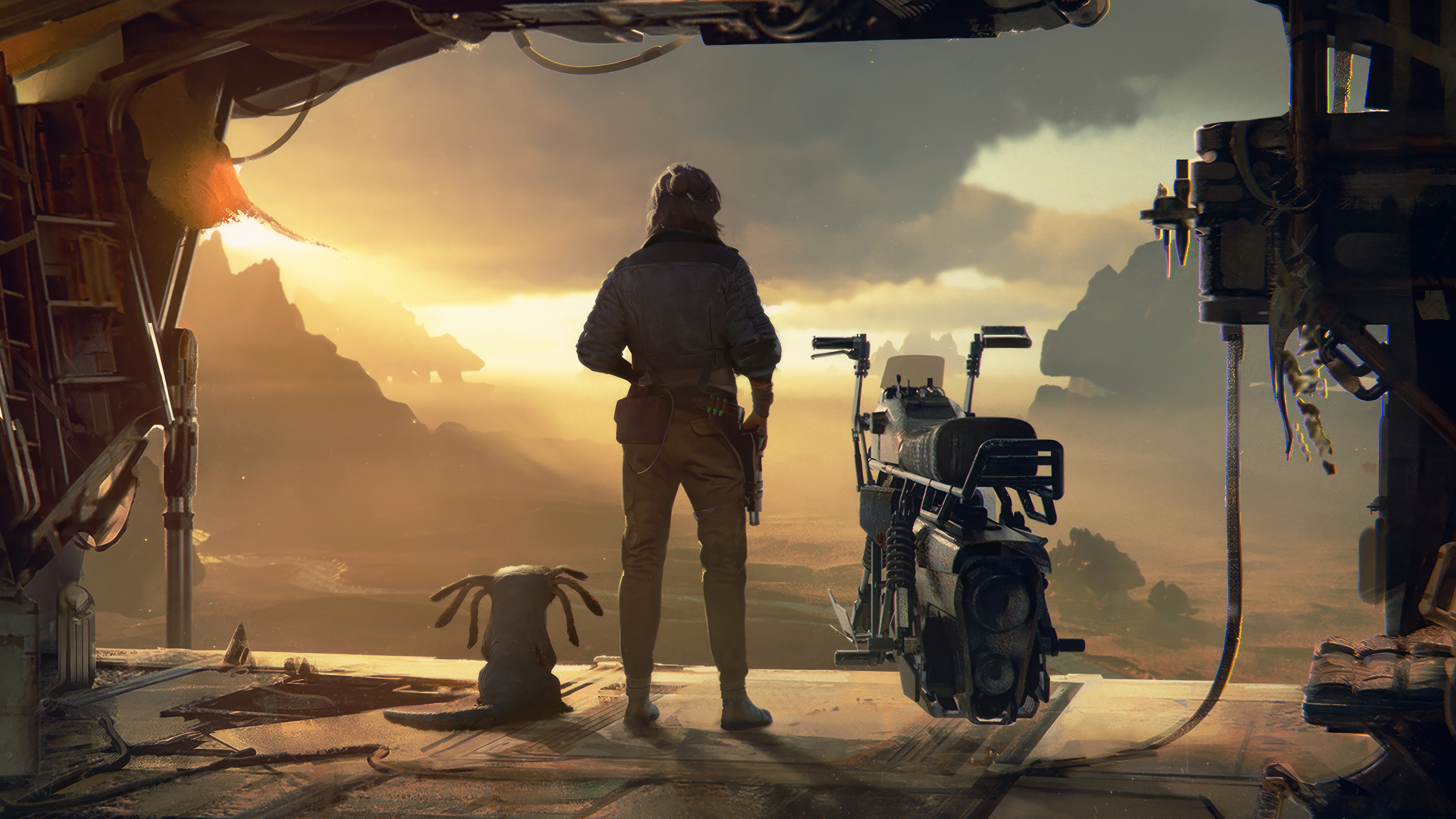 Star Wars Outlaws Kay Vess Nix Game Art