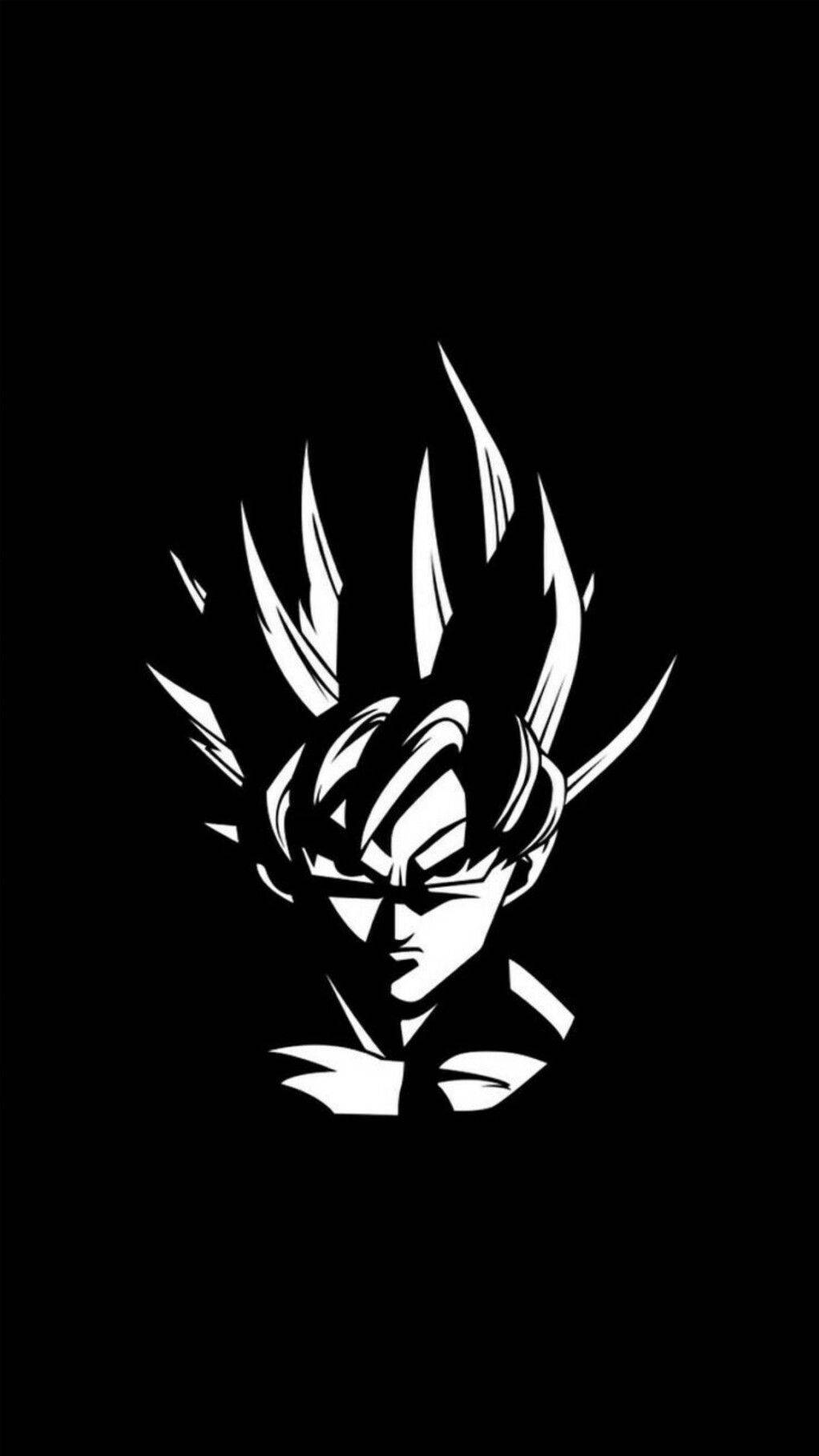 Goku Black And White HD Wallpaper
