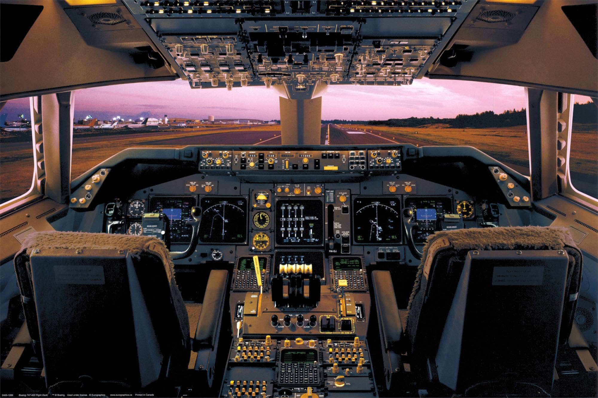 AllPosters Wall Poster Boeing 747 400