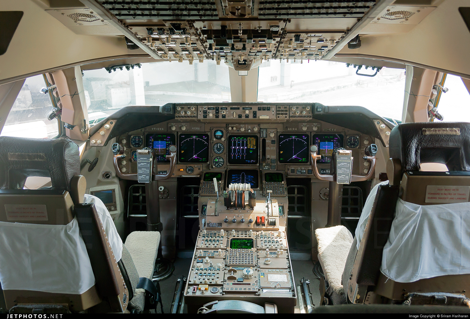 VT EVA. Boeing 747 437. Air India