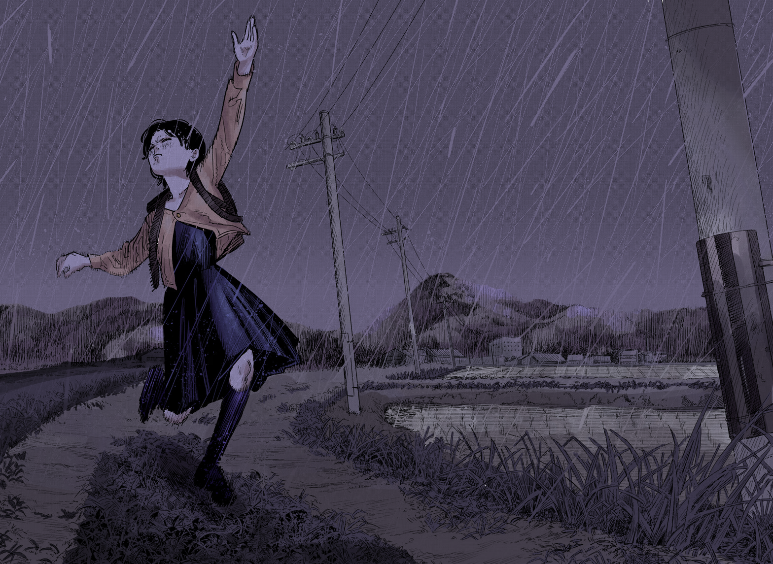 Look Back manga colored by me :3, r