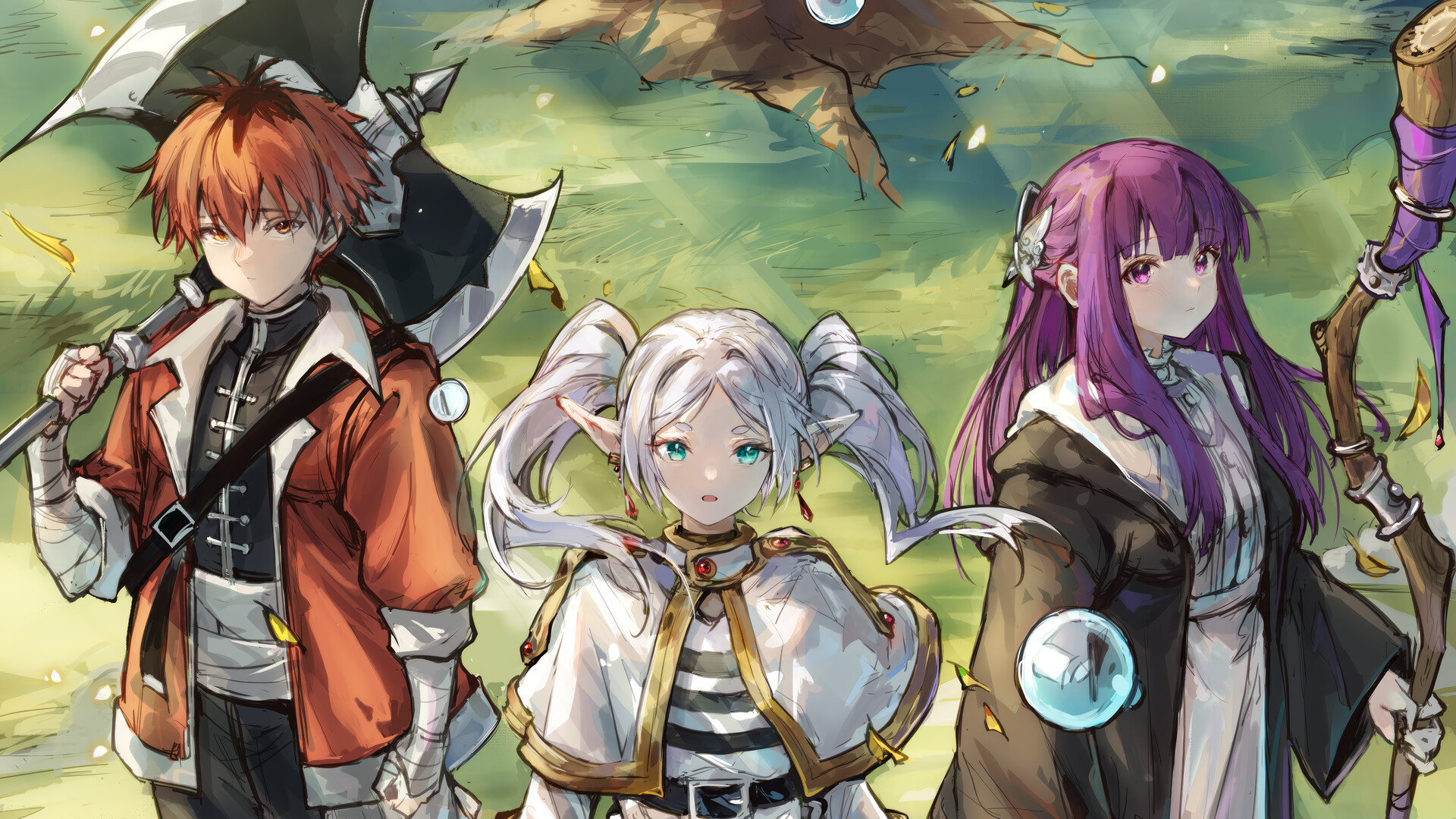 Sousou no Frieren Stark Frieren Fern