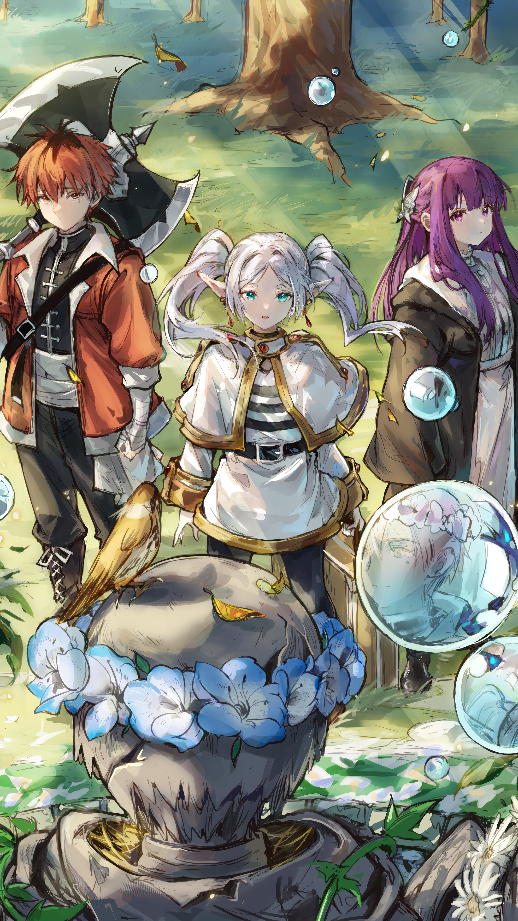 Sousou no Frieren Stark Frieren Fern 4K