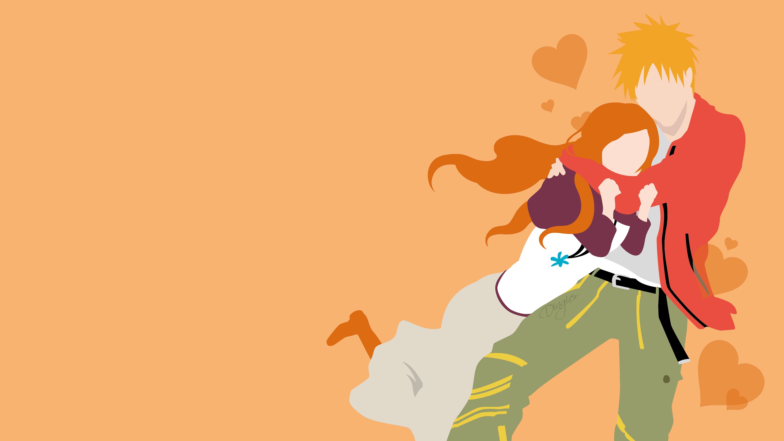 Wallpaper two, Ichigo Kurosaki, Orihime