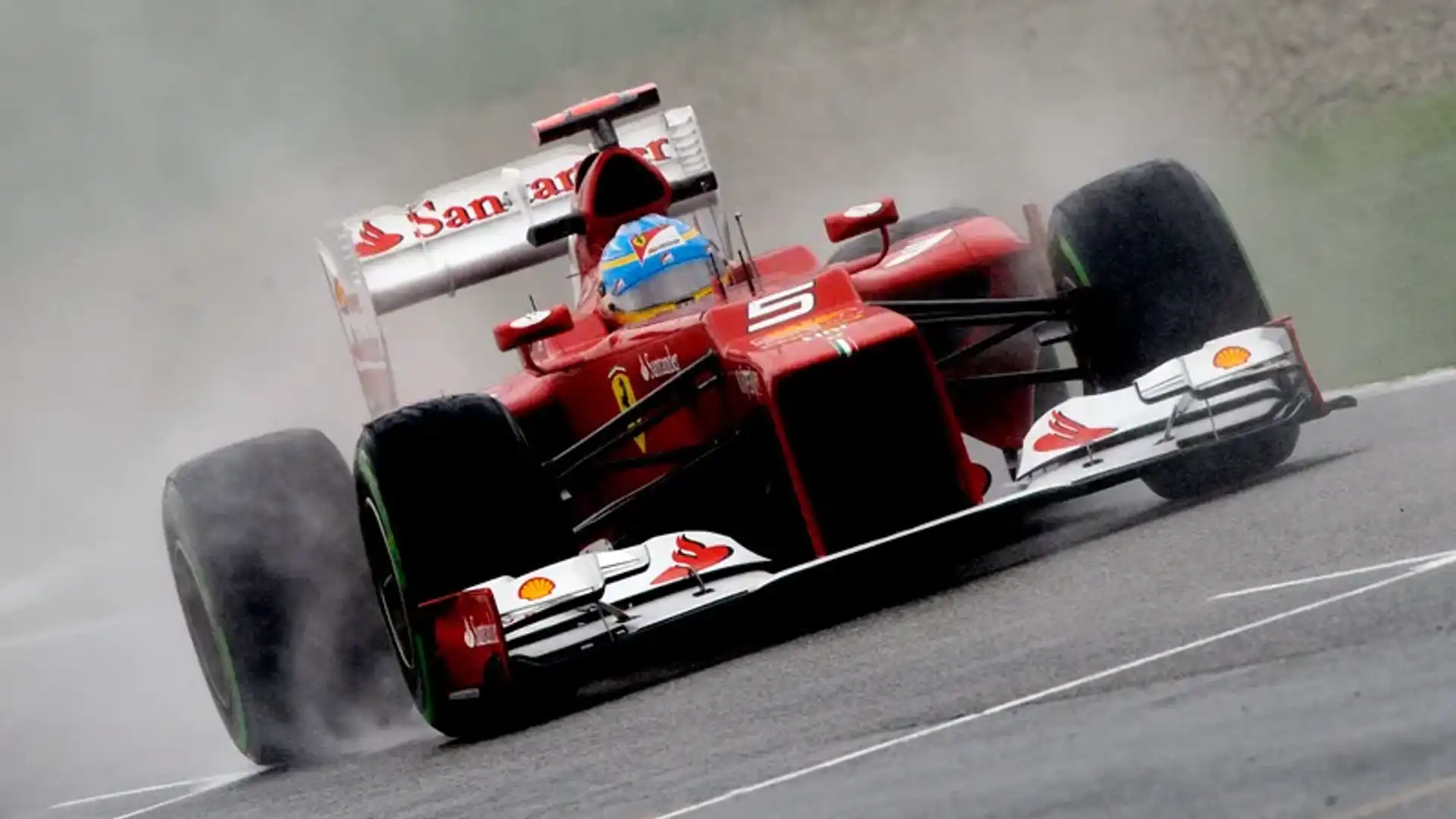 F1: Alonso Takes Pole At 2012 German