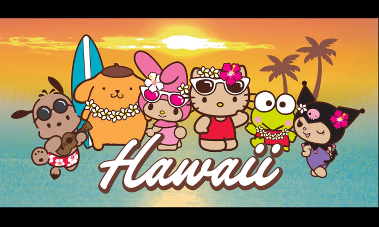 Download Hawaiian Hello Kittyand