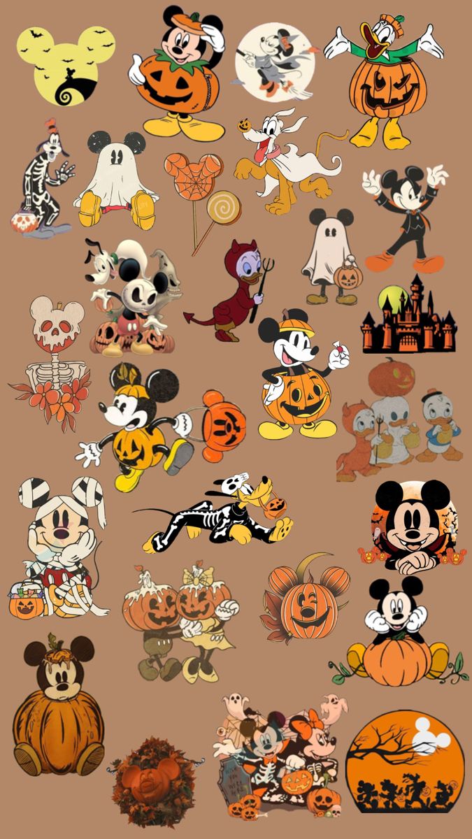 Disney Halloween Collage. Disney collage, Halloween wallpaper background, Disney wallpaper