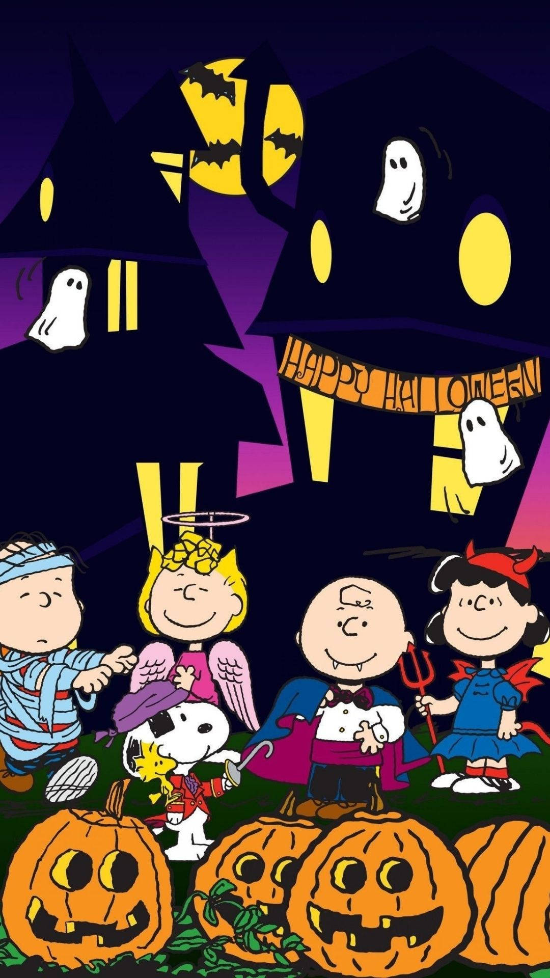 In Cartoon Halloween Wallpaper