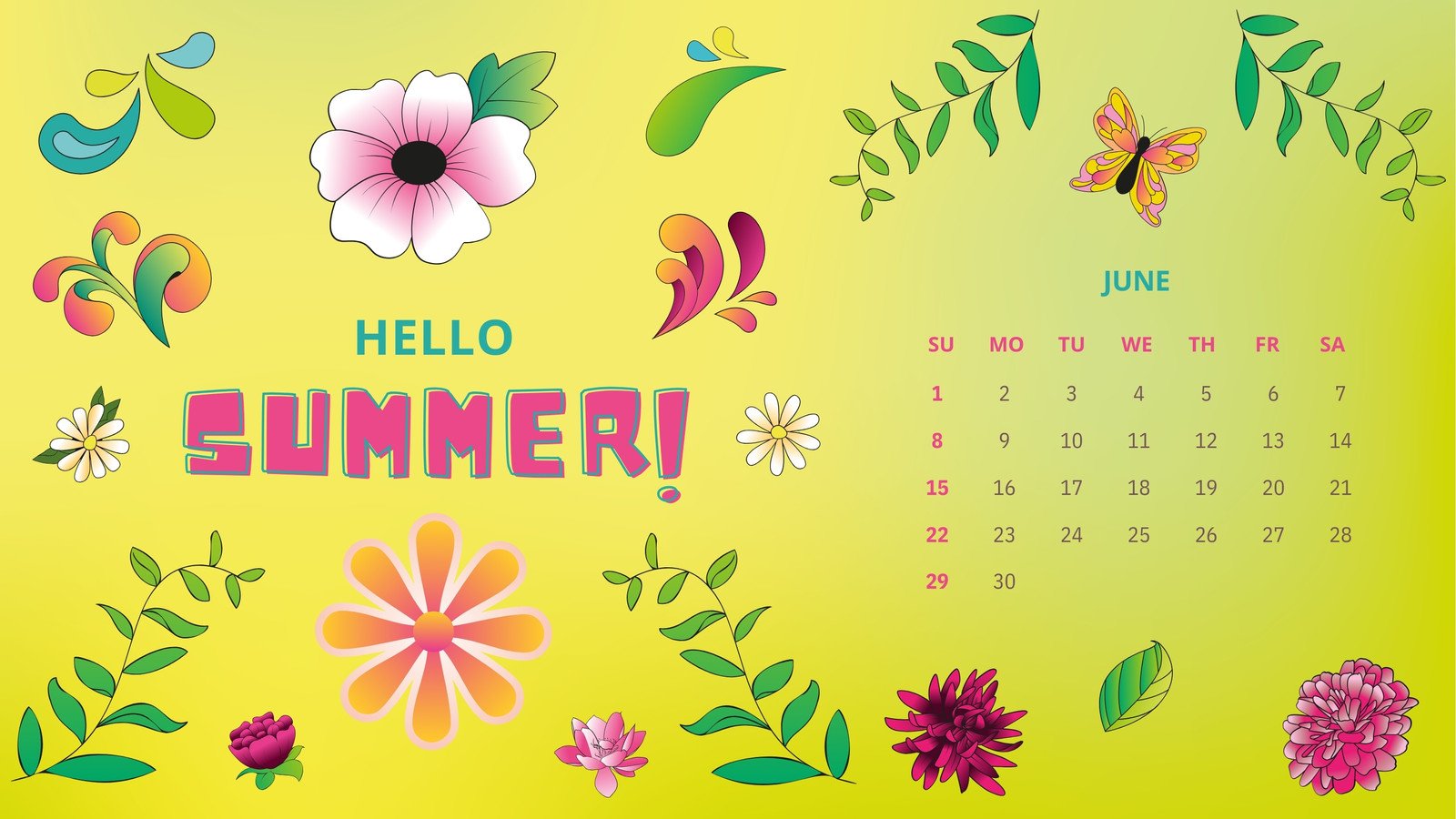 floral desktop wallpaper