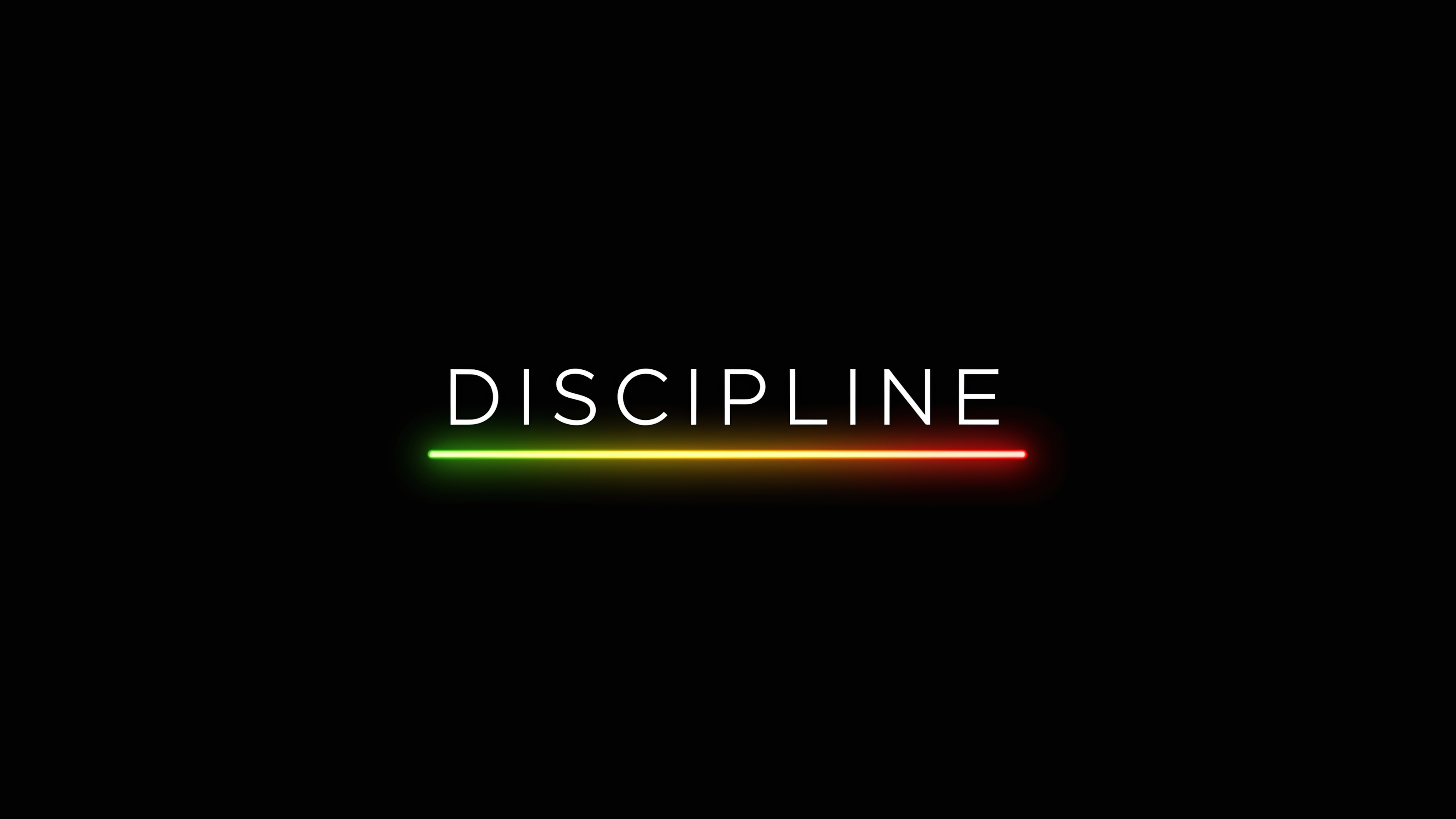 Discipline 4K Wallpaper. Motivational