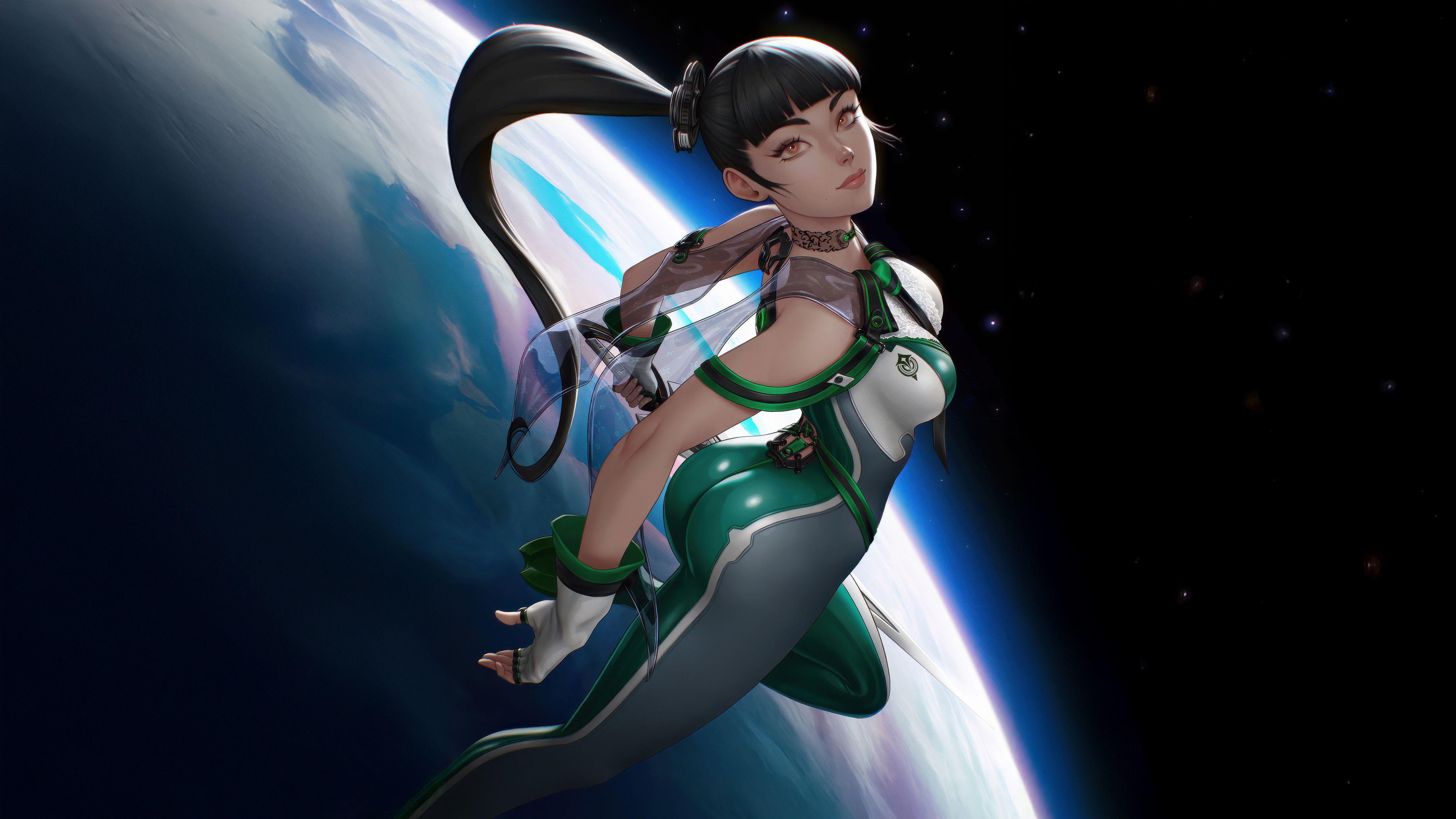 Eve In Stellar Blade Game Wallpaper, HD