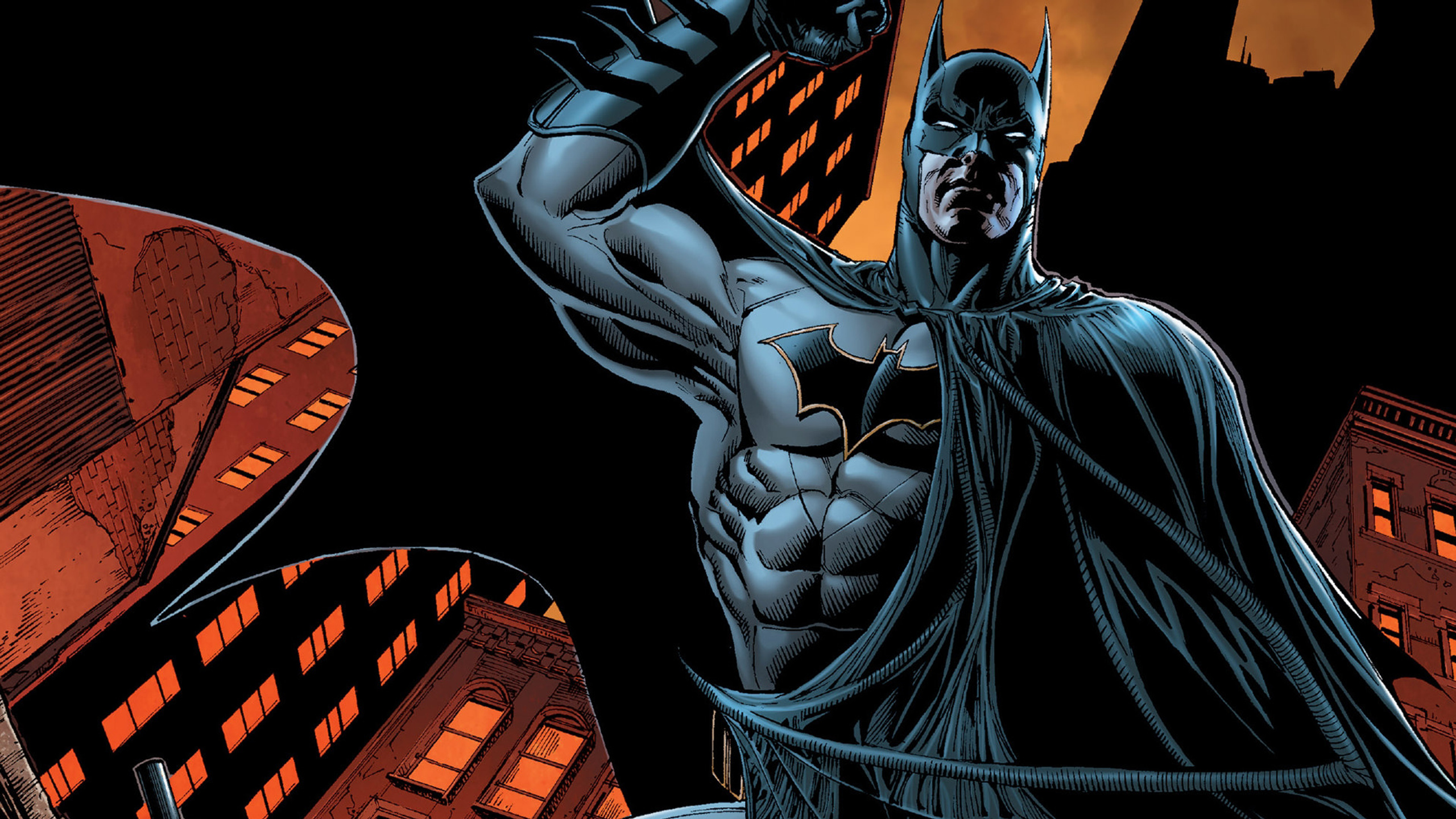 Batman Comic Artwork 1440P