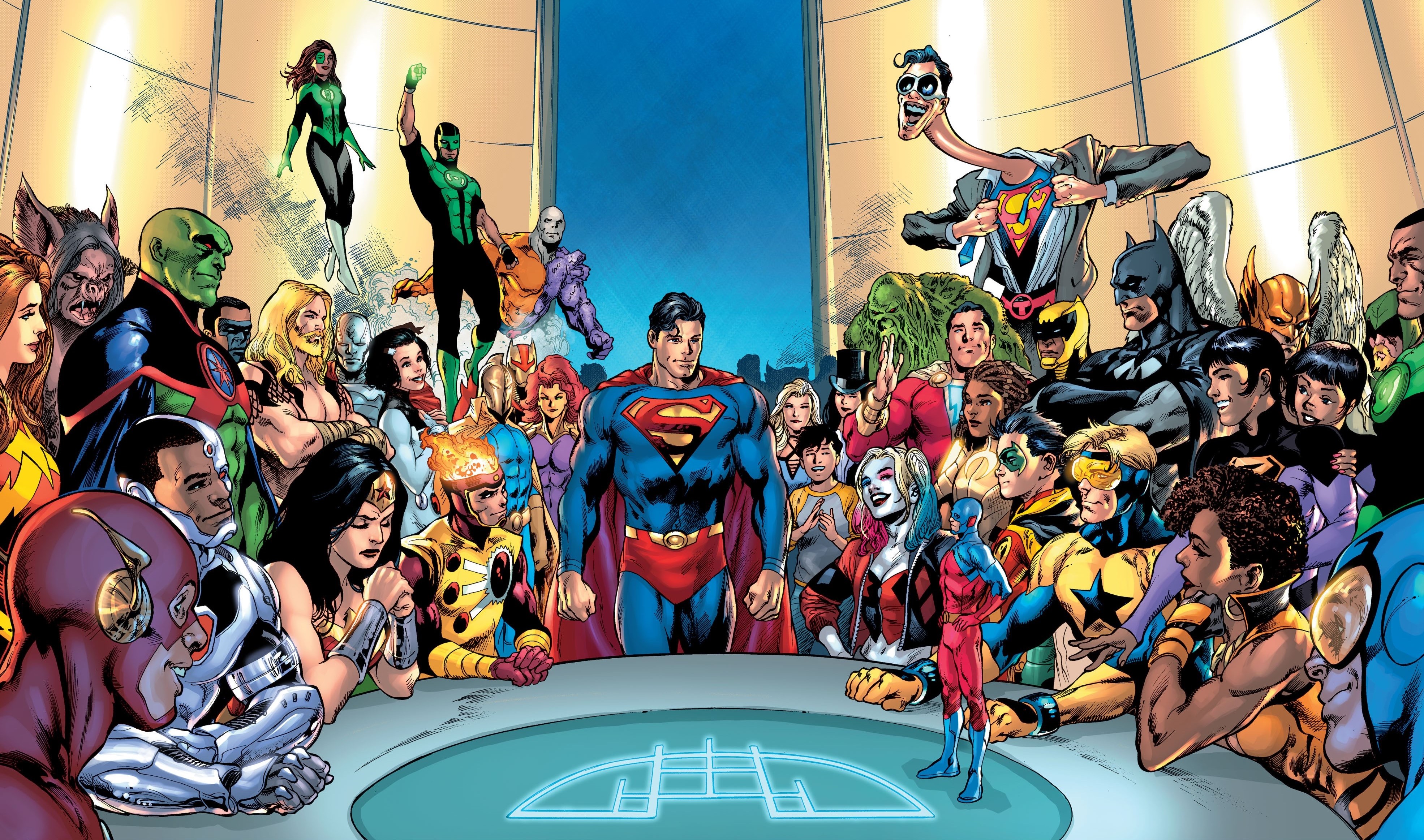 Comic Justice League 4k Ultra HD Wallpaper