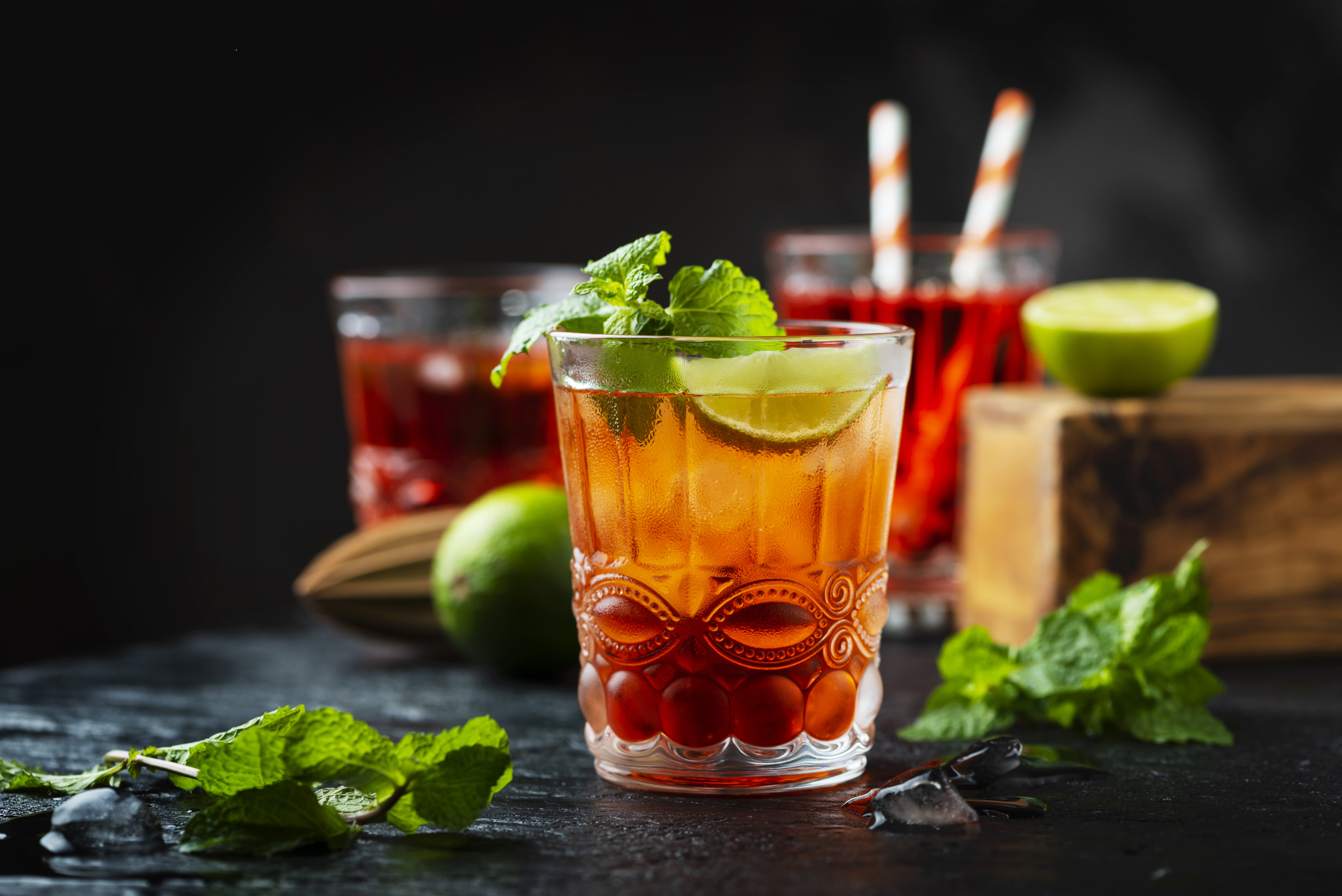 Desktop Wallpaper Lime Mentha Highball