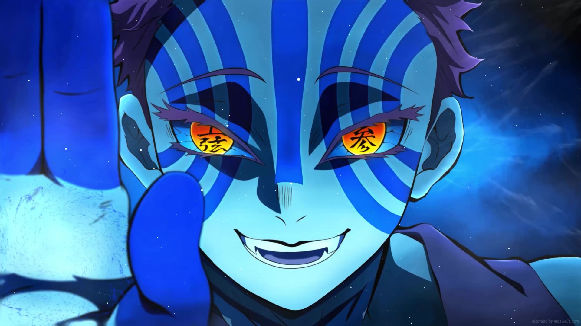 Akaza Demon Slayer Live Wallpaper
