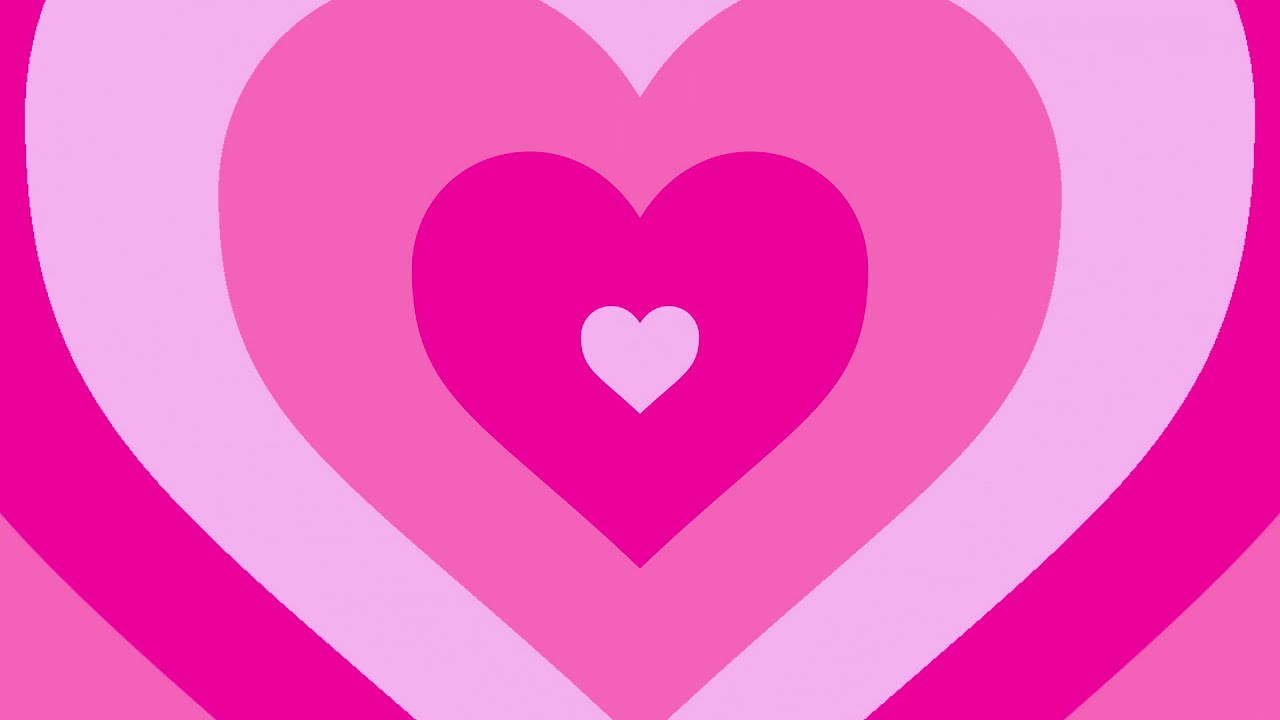 Y2k Heart Pink And Magenta Colours