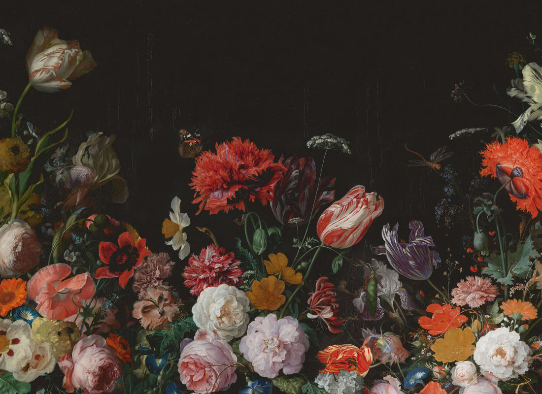 Dark Floral Flower Arrangement