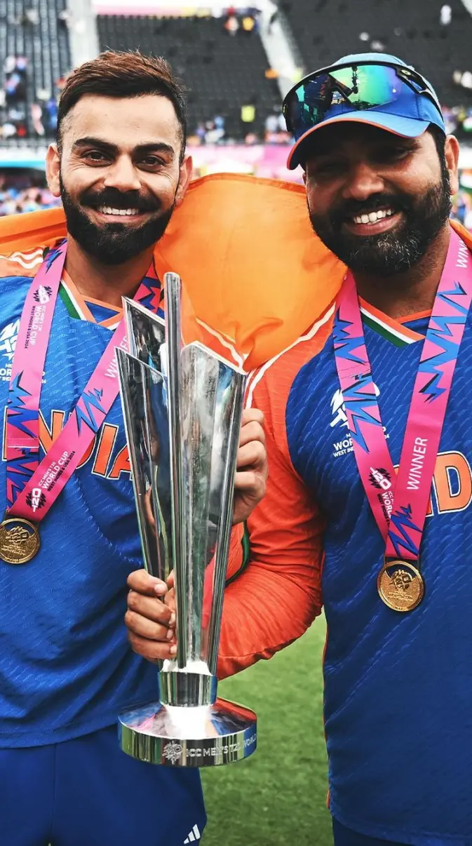 Virat Kohli and Rohit Sharma wallpaper