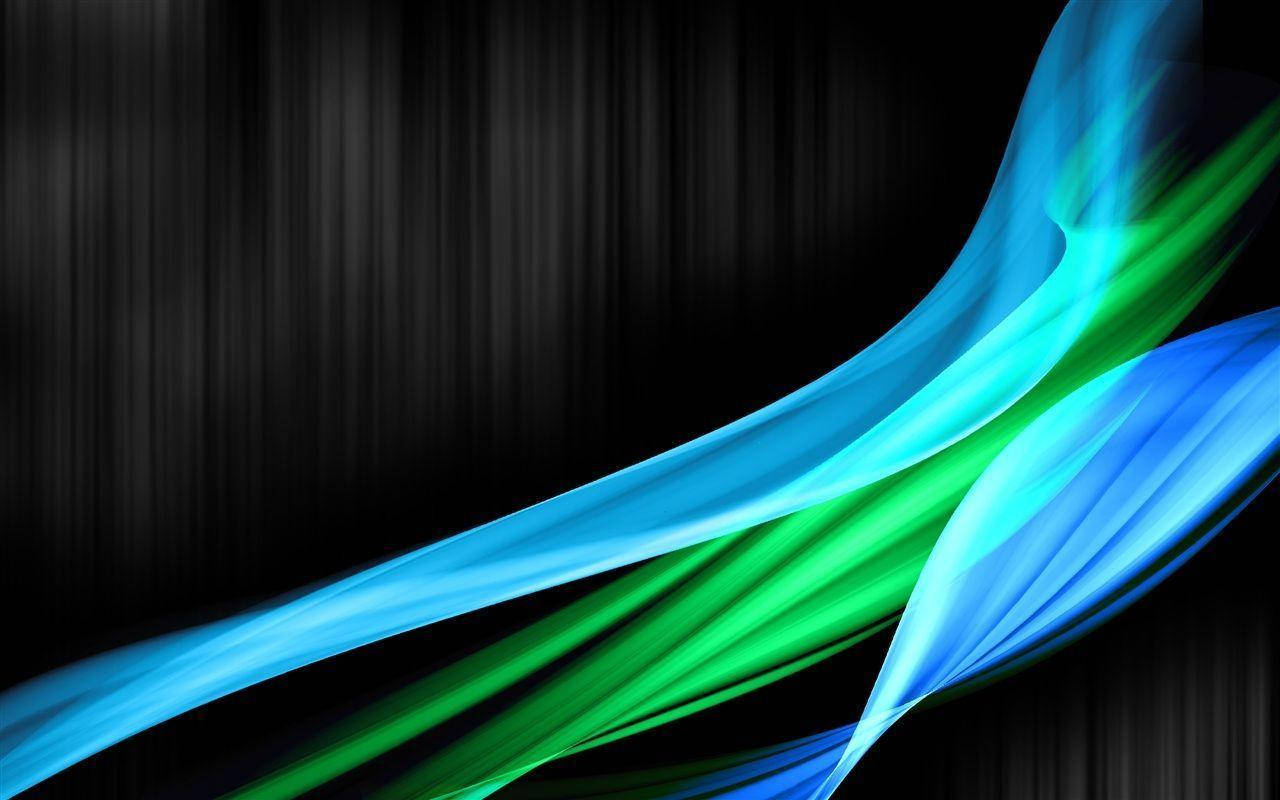 Black And Blue Background HD Wallpaper