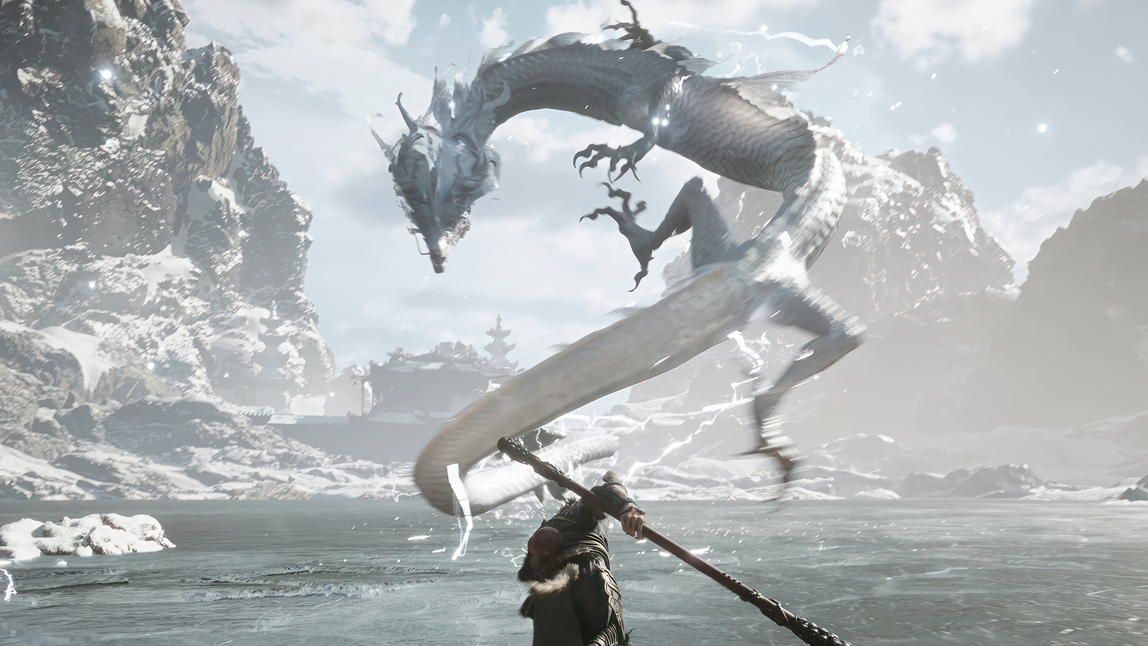 Black Myth: Wukong vs. Dragon Boss Kang