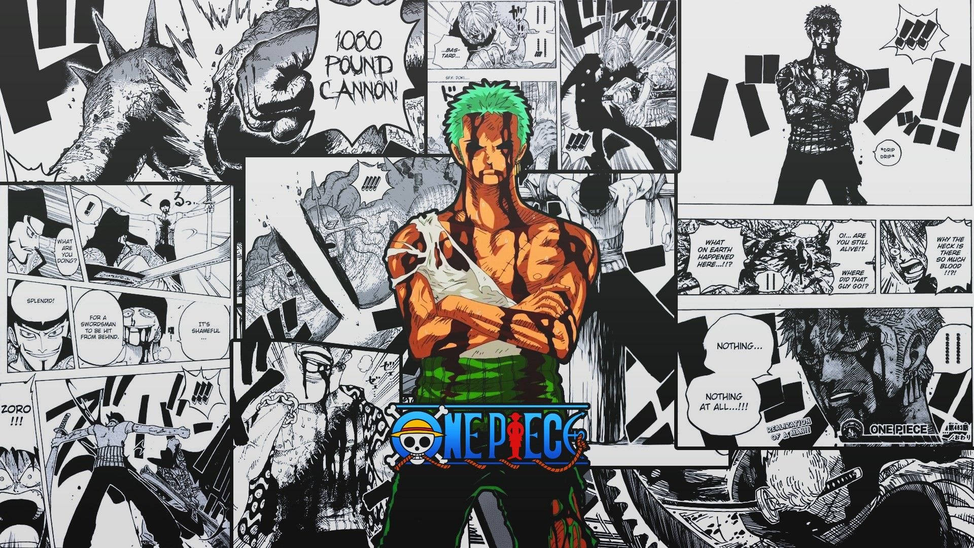 One Piece's Fierce Swordsman Wallpaper