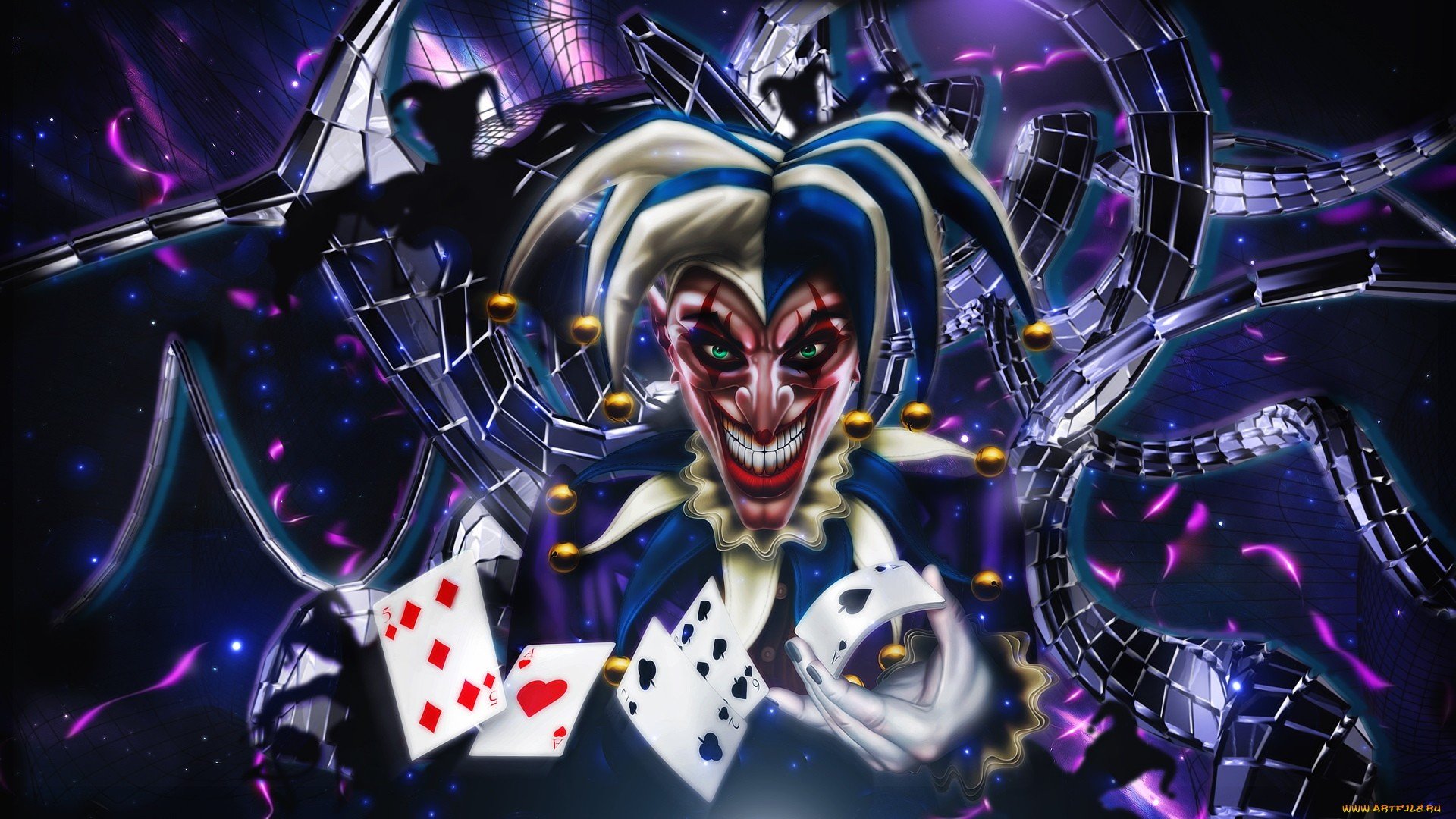 Dark Clown HD Wallpaper