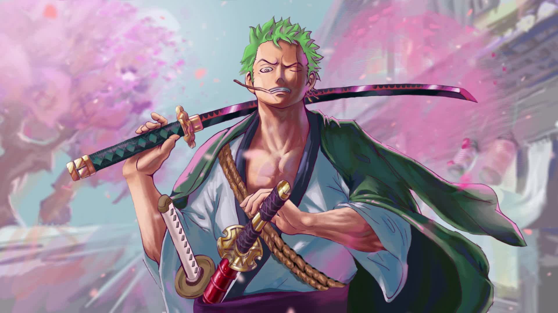 Piece Zoro PC Deskp Live Wallpaper