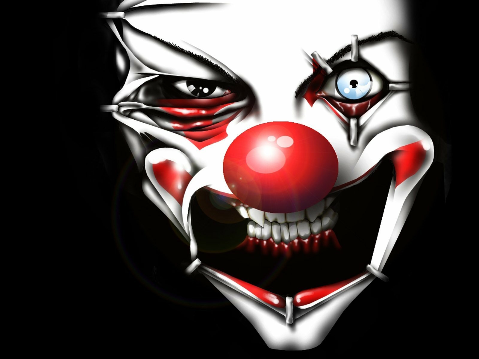 Creepy Dark Clown