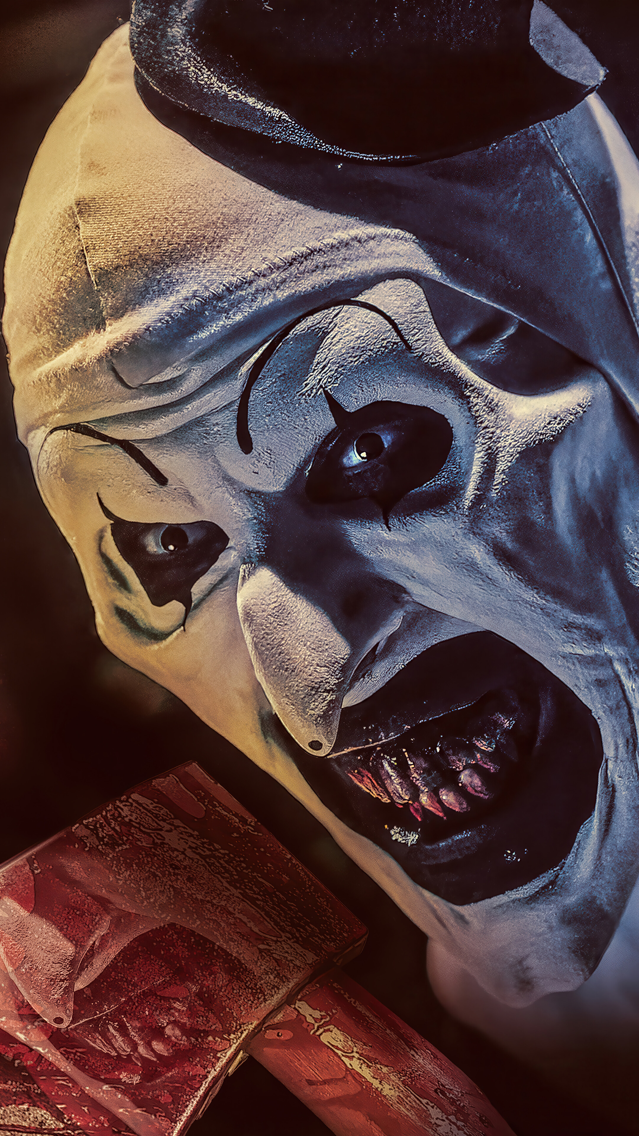 Clown Poster 4K Wallpaper iPhone
