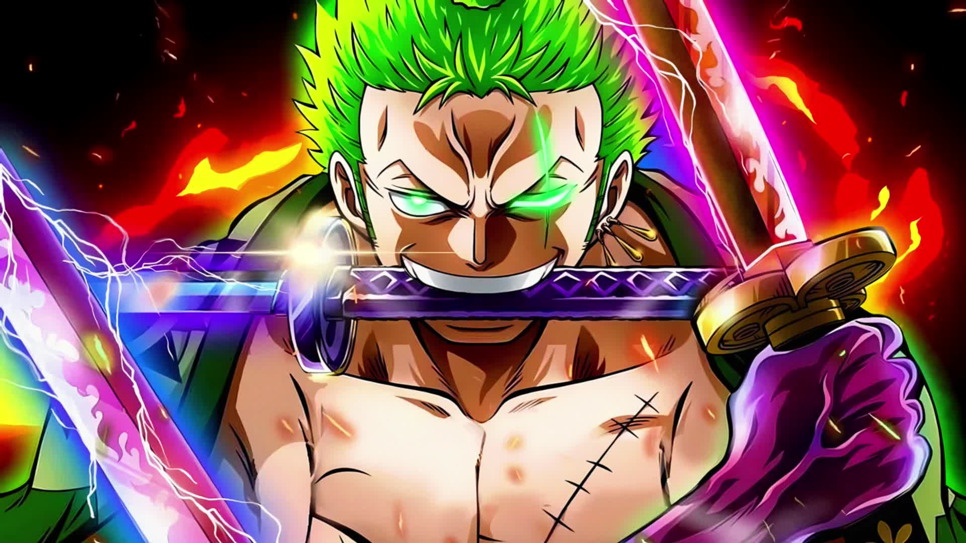 Zoro Roronoa One Piece Animated Wallpaper