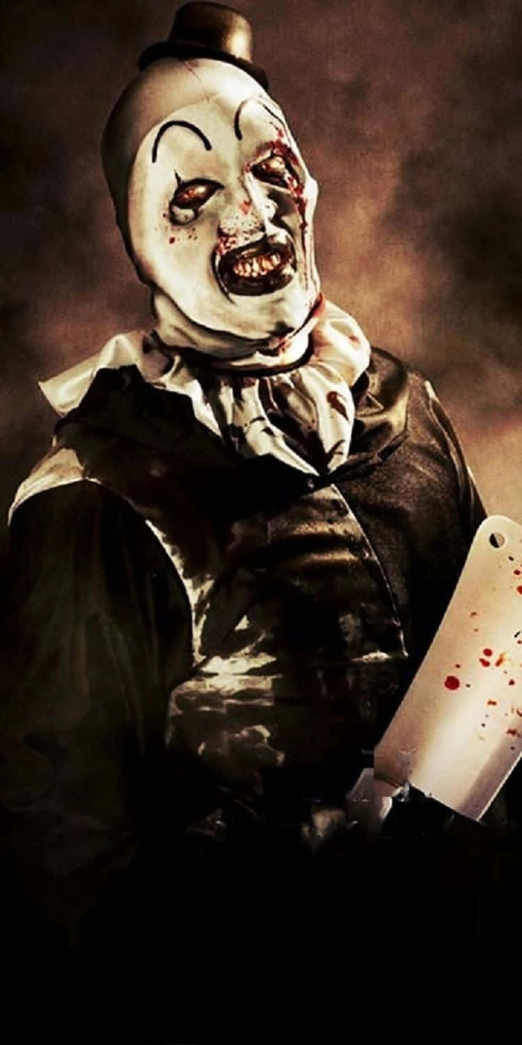 Download Art The Clown Terrifying Portrait Wallpaper