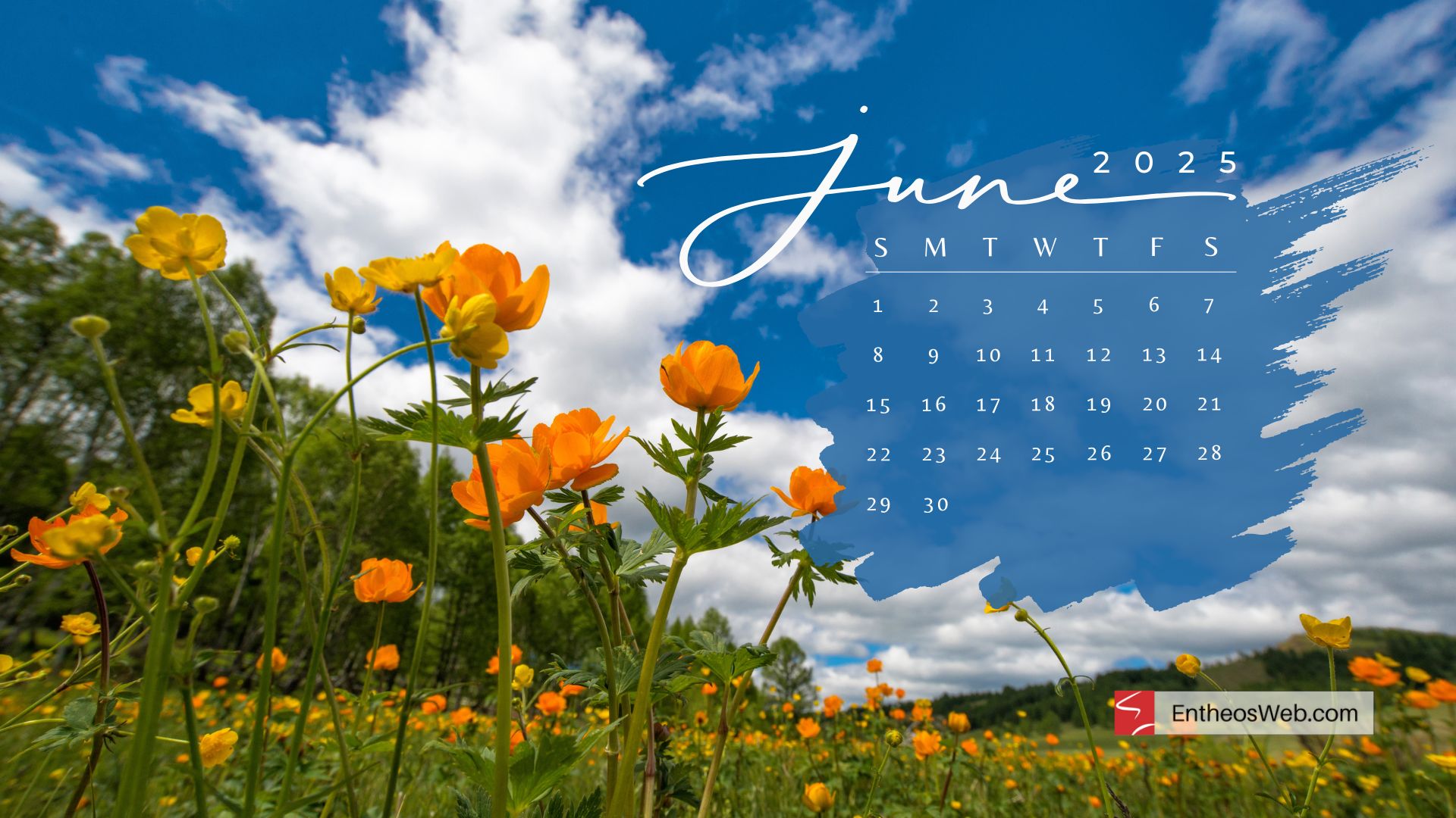 June 2025 Desktop Wallpaper Calendars