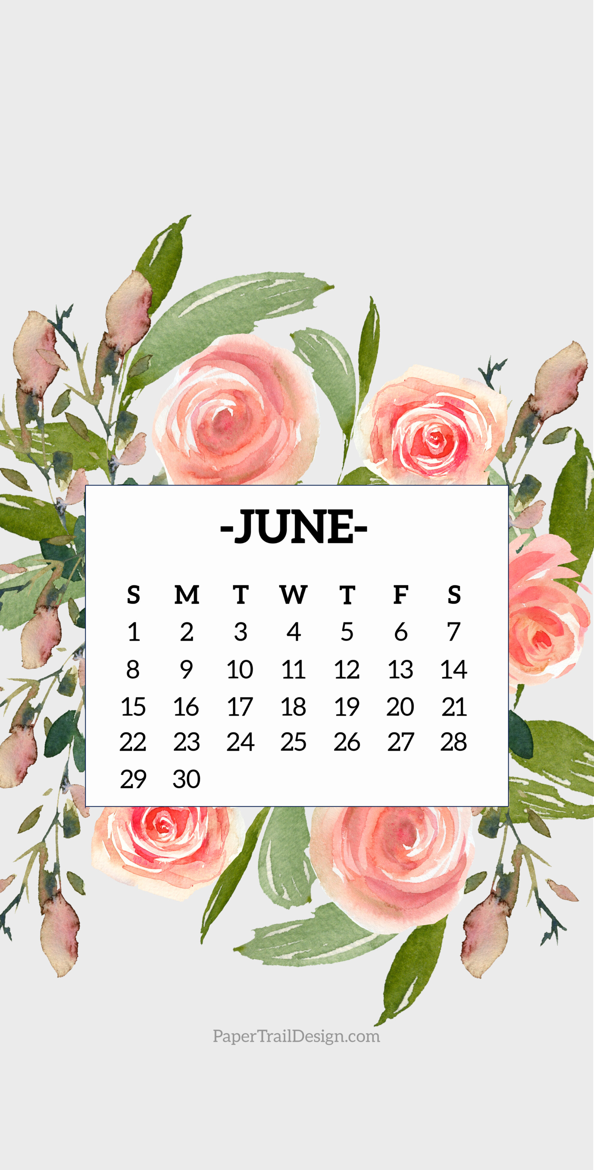 2025 Calendar Phone Wallpaper