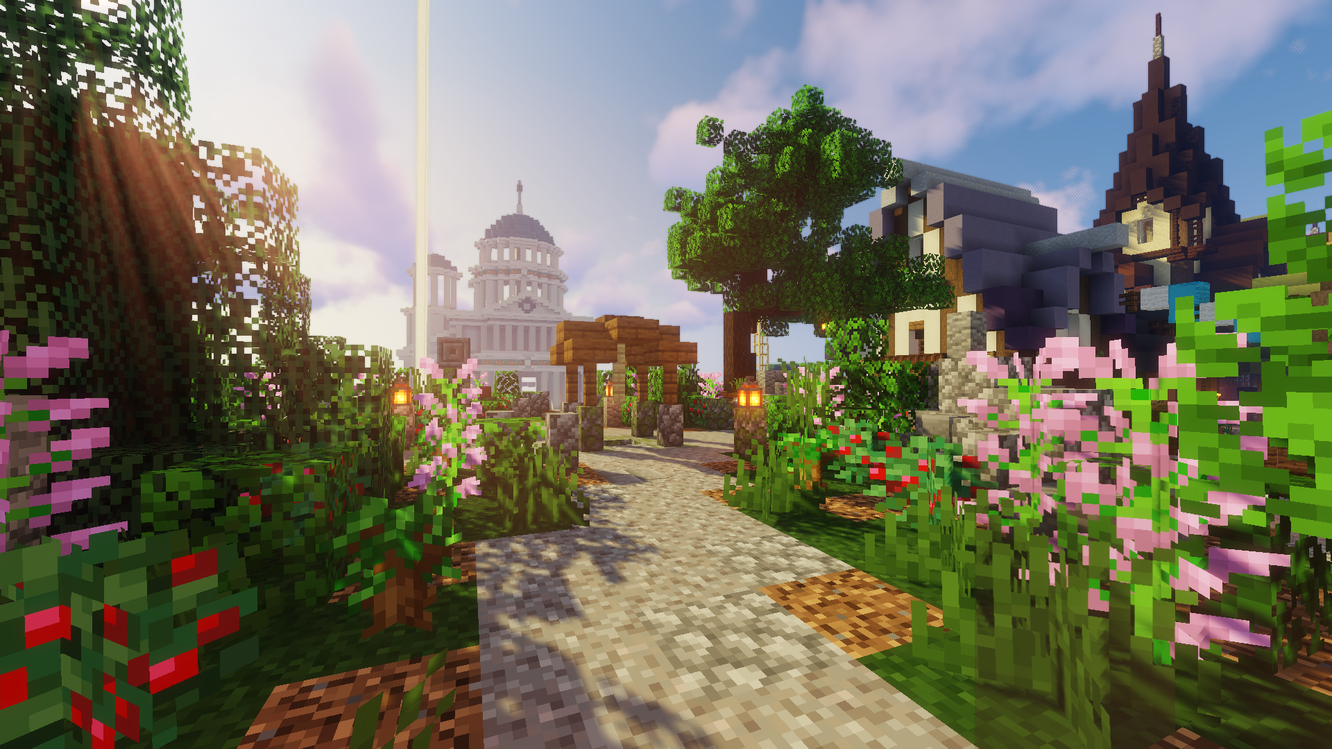 I made a garden today in survival