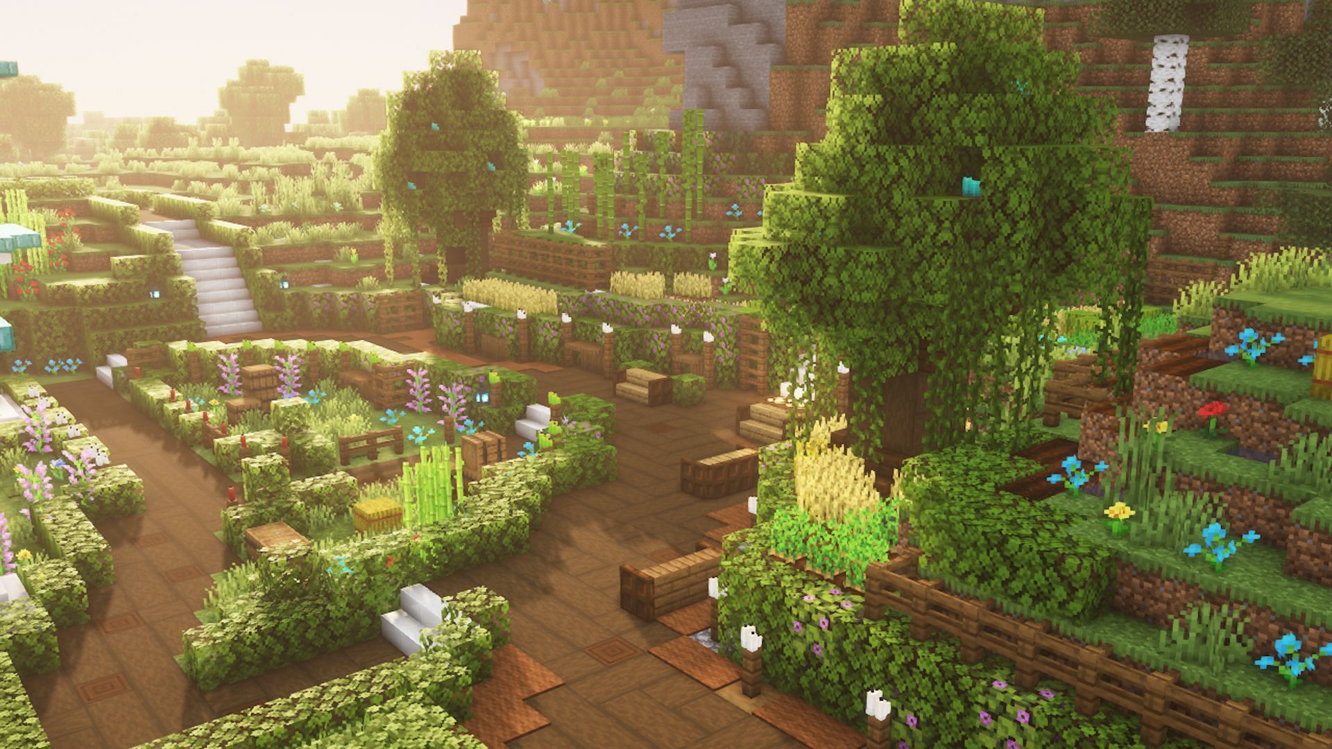 best Minecraft garden designs and ideas