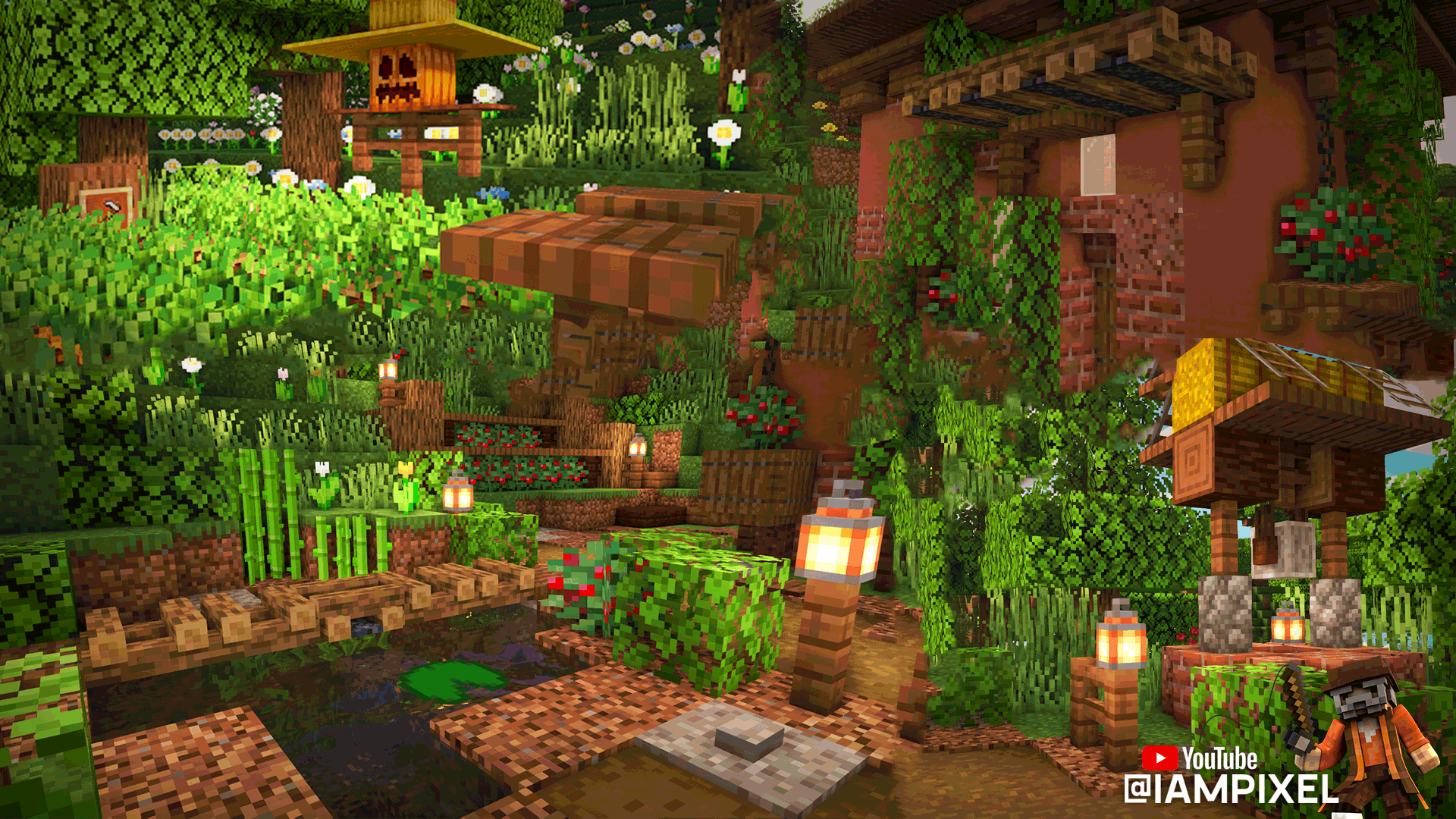 Minecraft Garden
