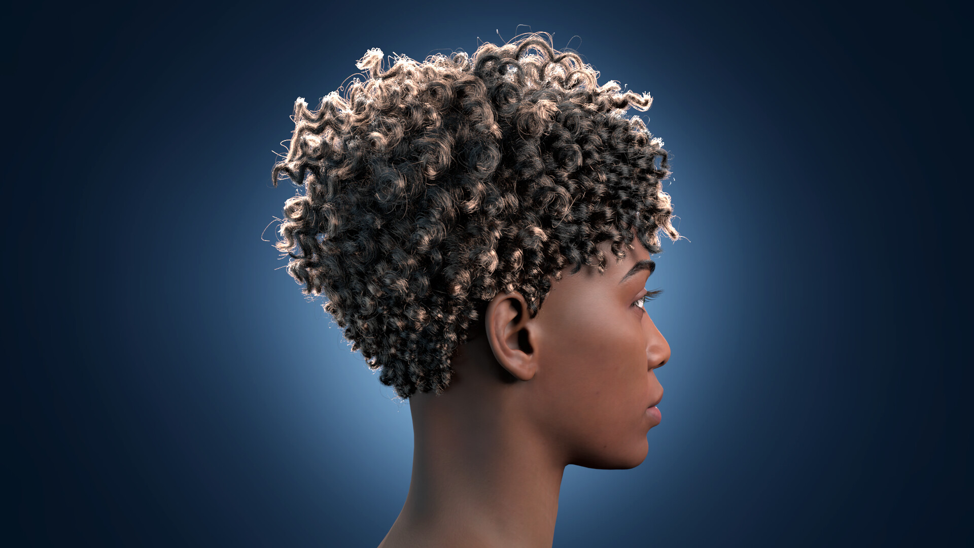 Xgen Short African Hairstyle